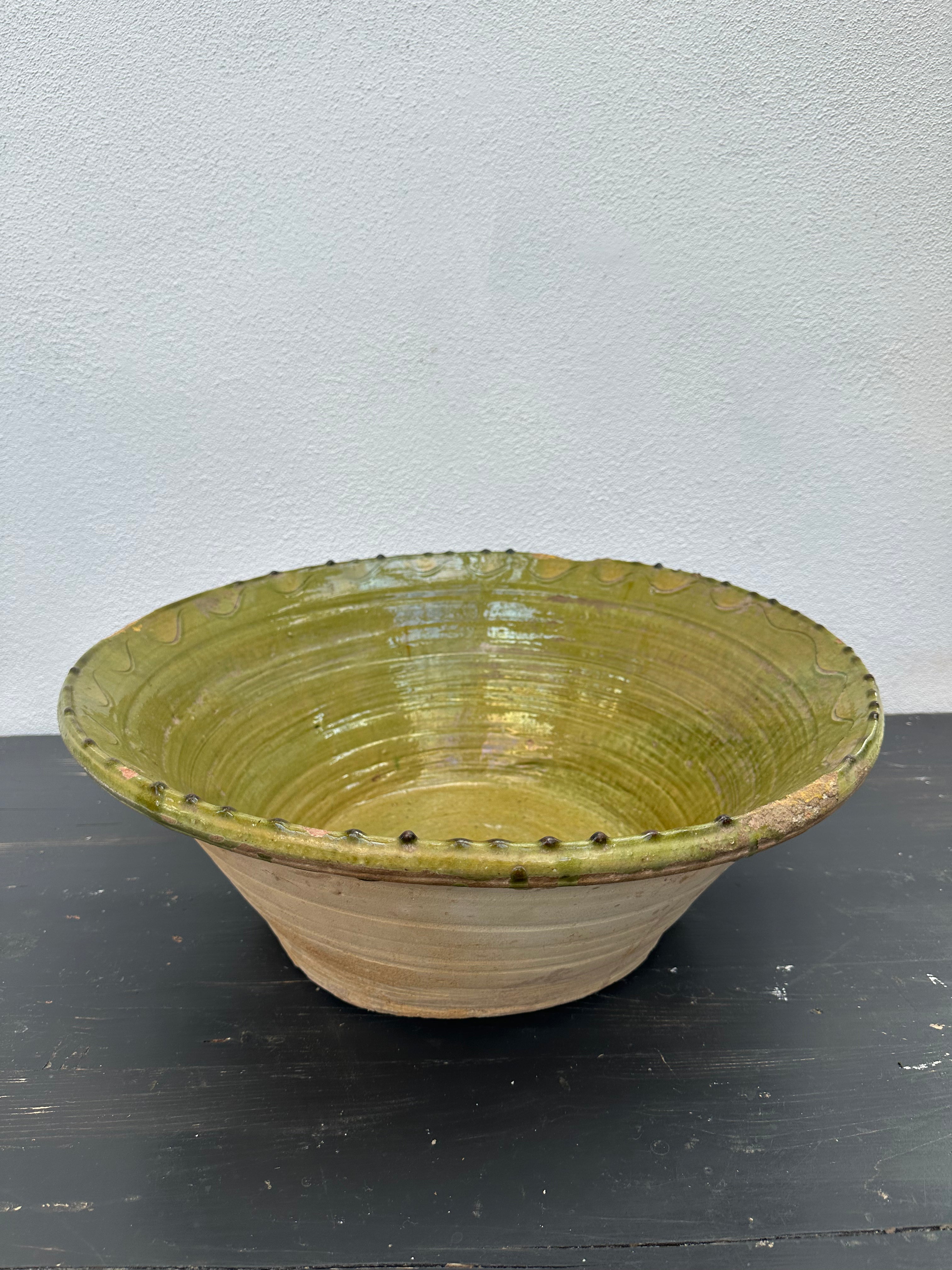 Grønt fad, Ø51 cm