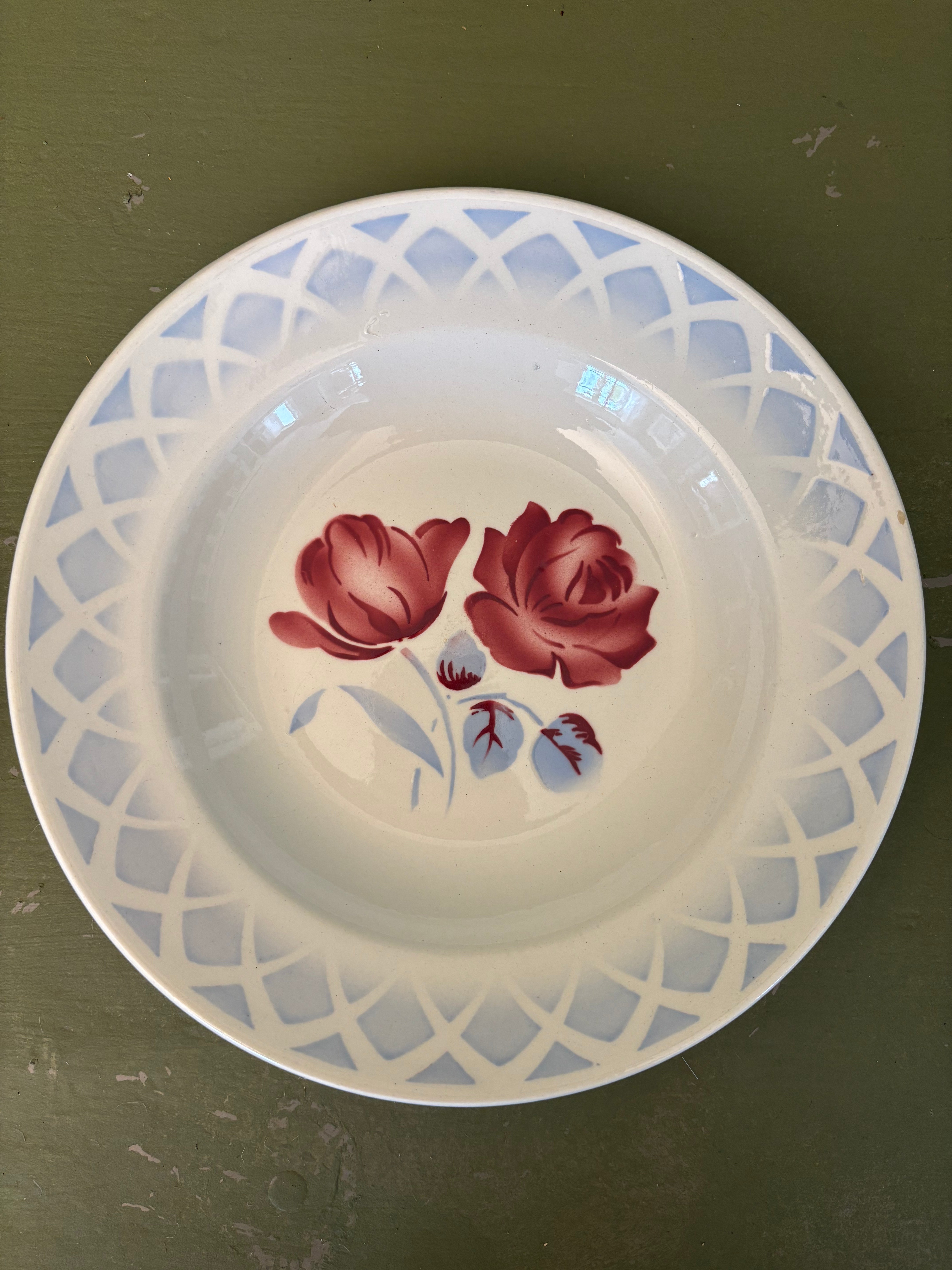 Franske dybe tallerkener, 6 stk. Ø23 cm.