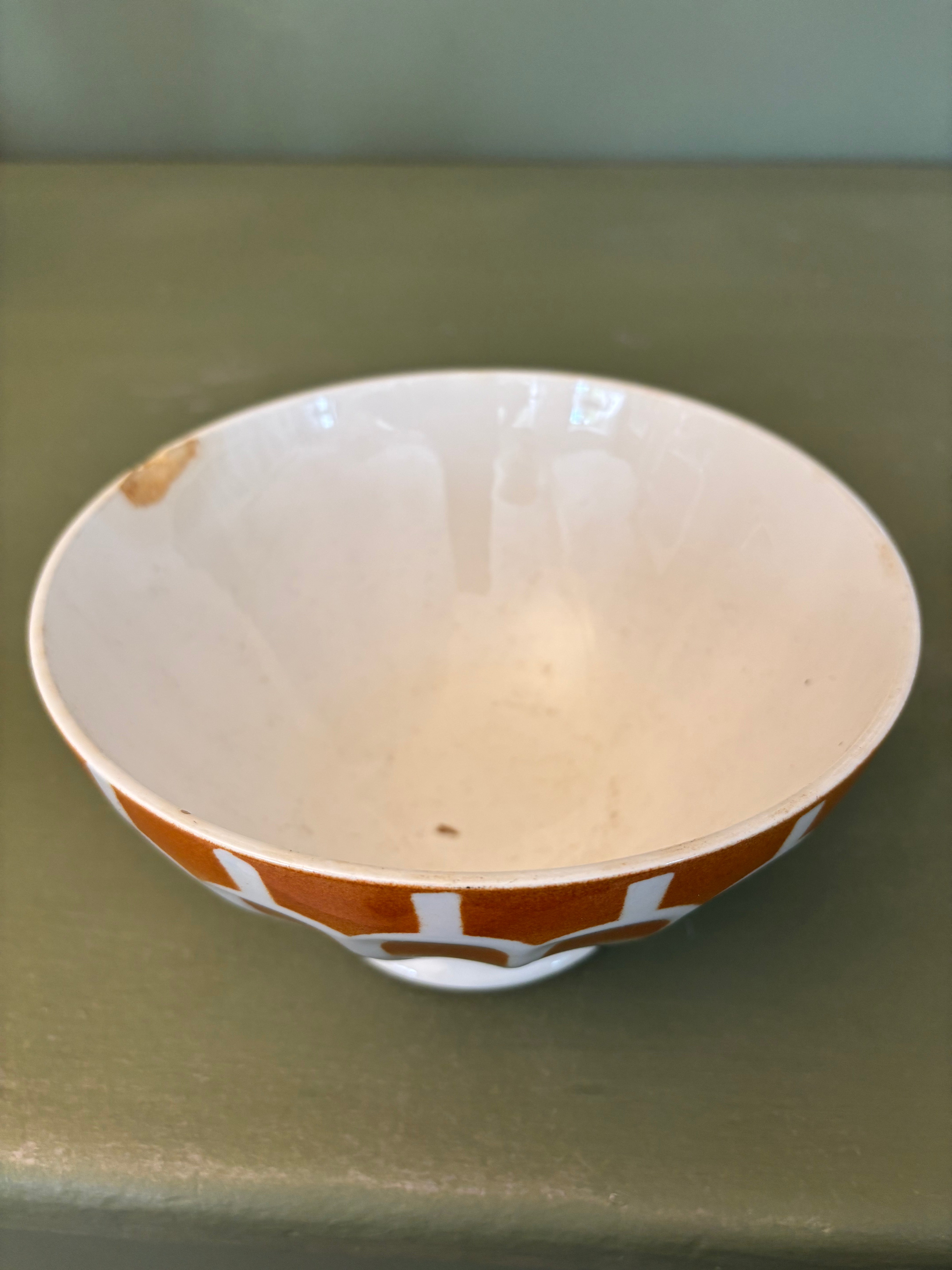Kaffeskål, Ø17,5 cm.
