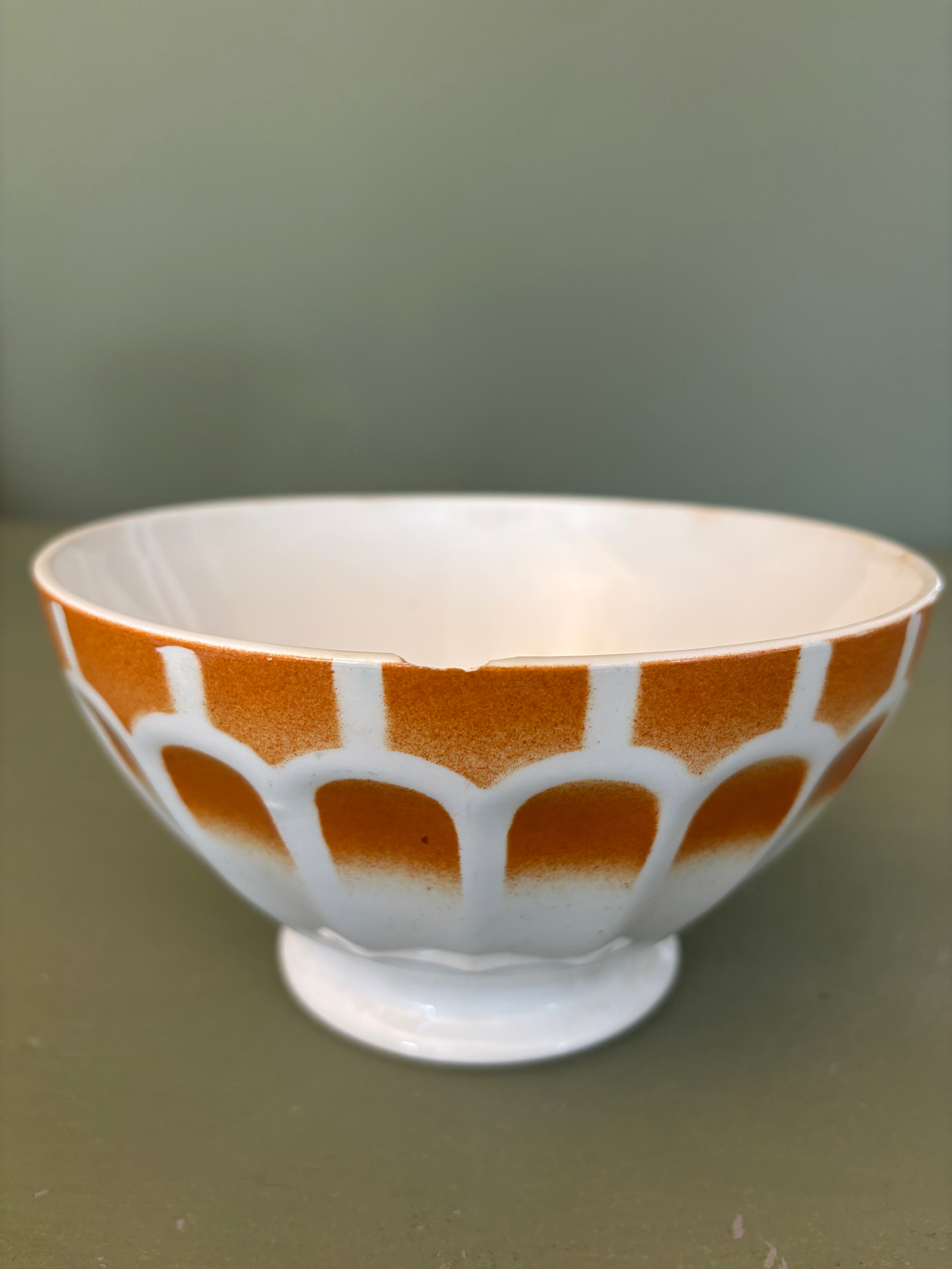 Kaffeskål, Ø17,5 cm.