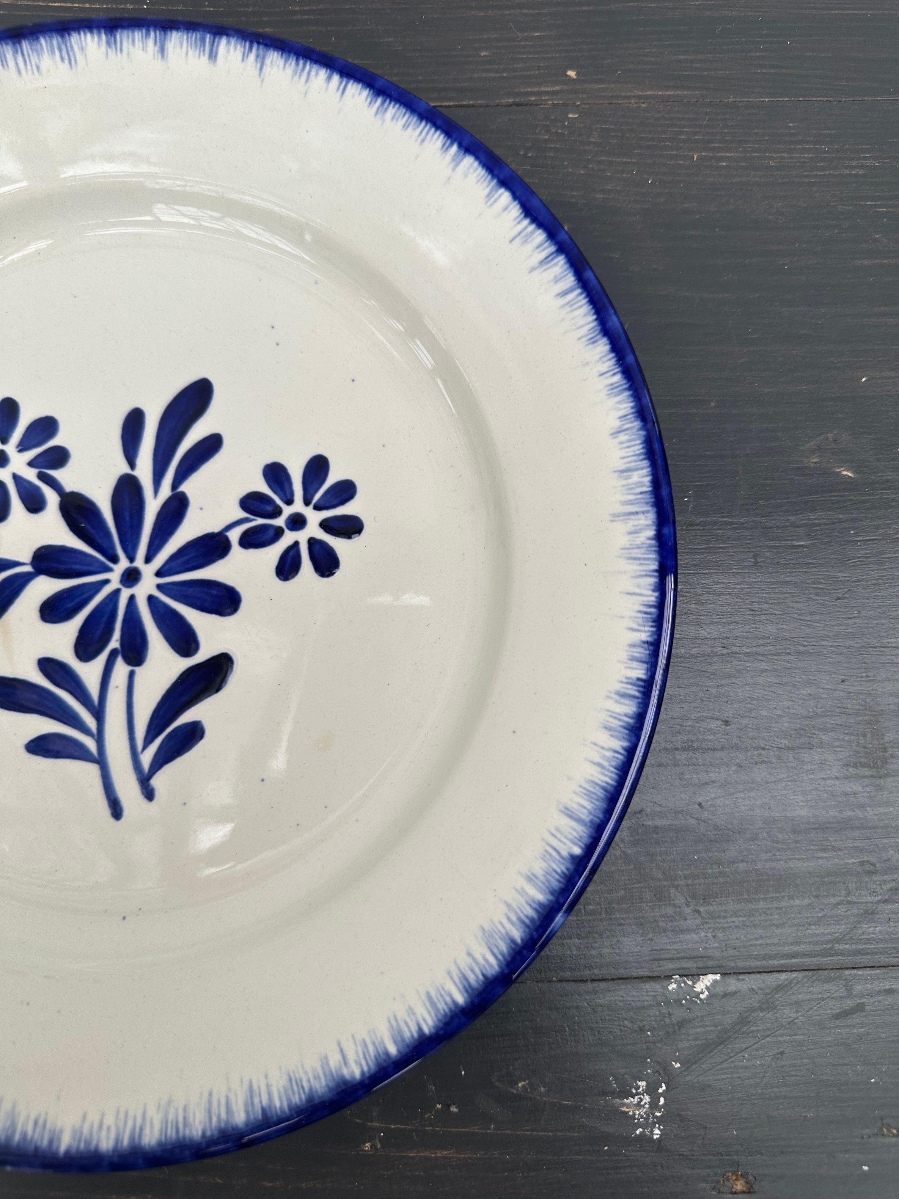 Franske tallerkener, Ø22 cm - 6 stk.