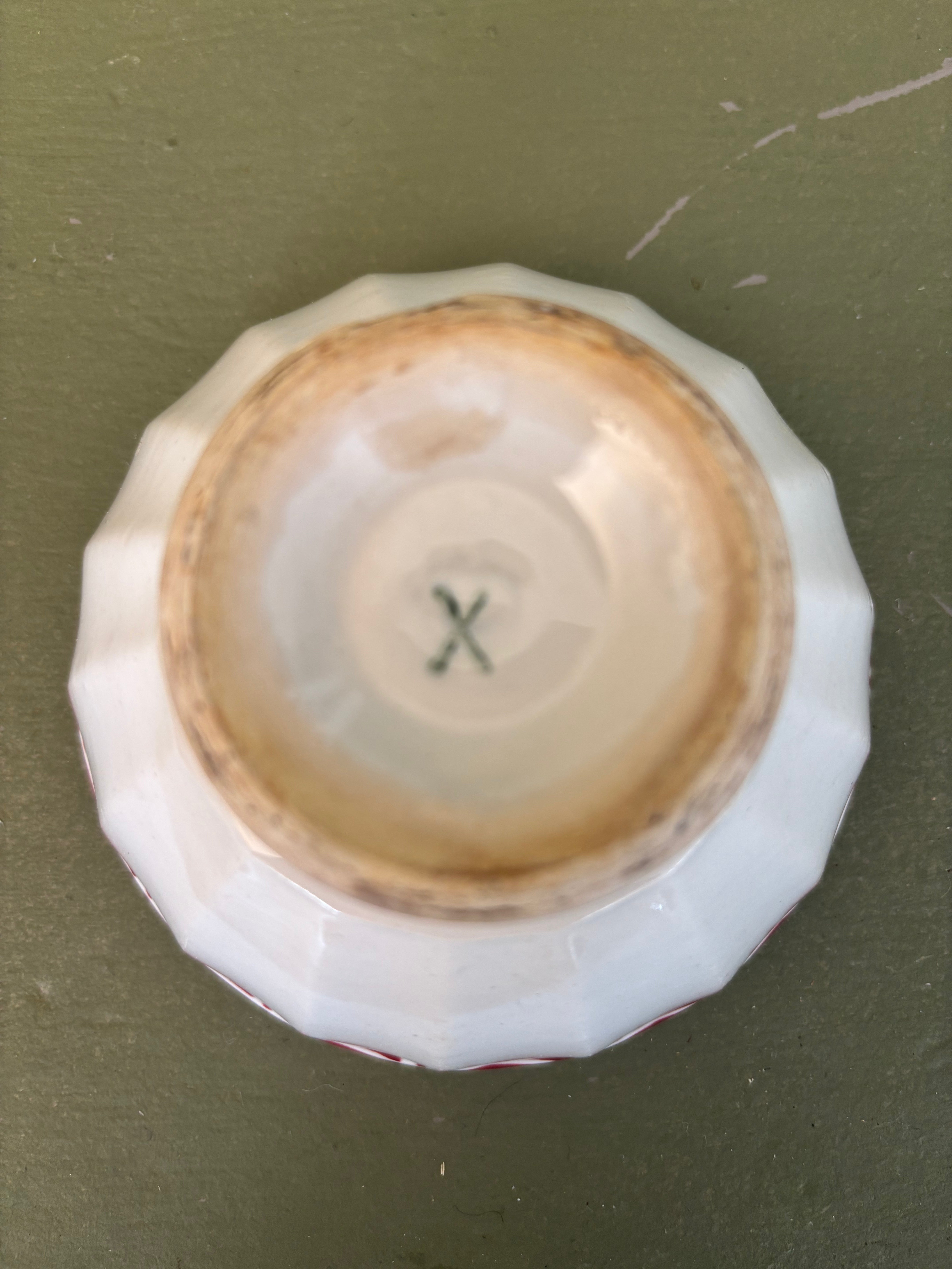 Kaffeskål, Ø11 cm.