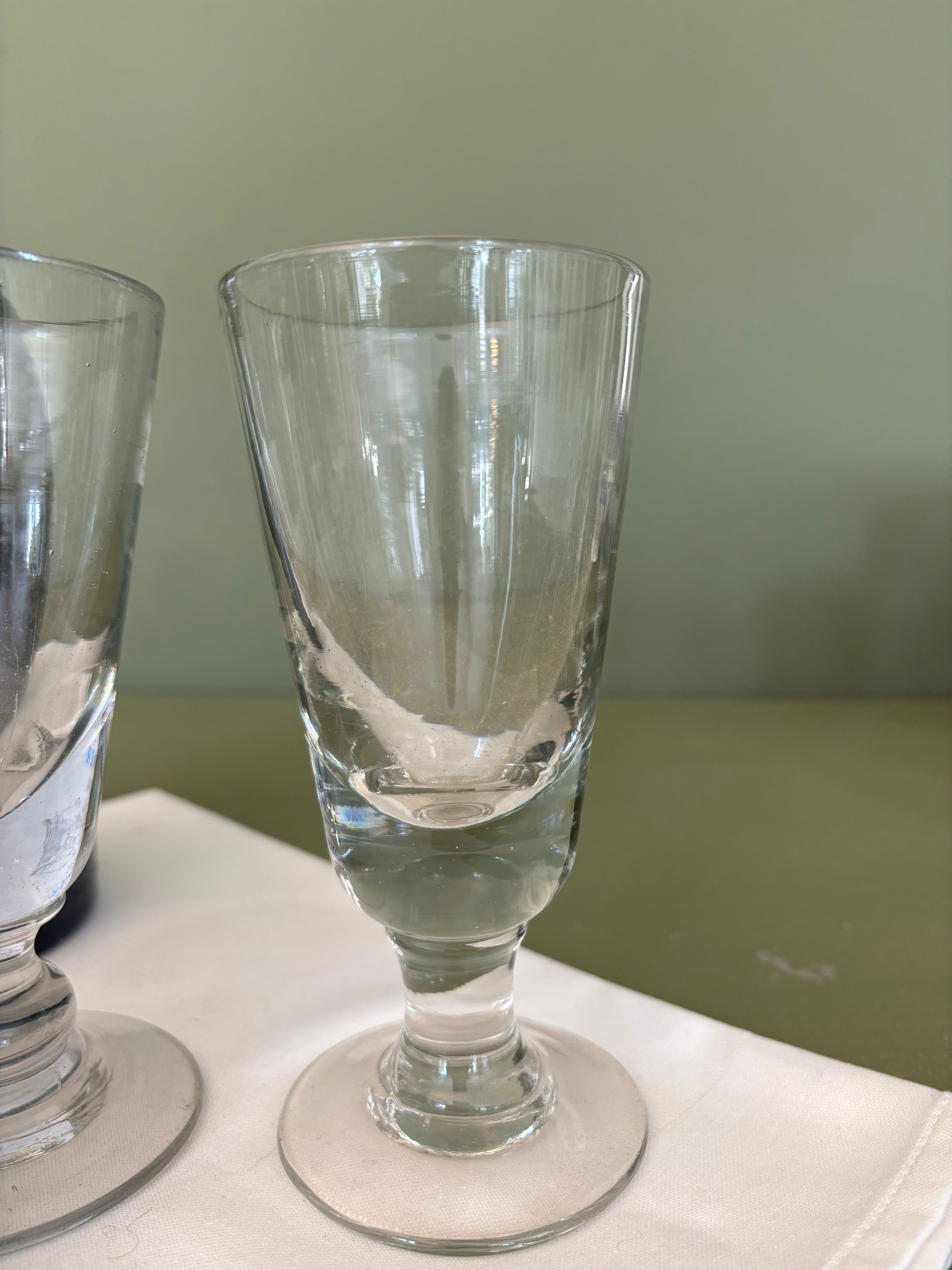 Franske bistroglas, h16 cm.
