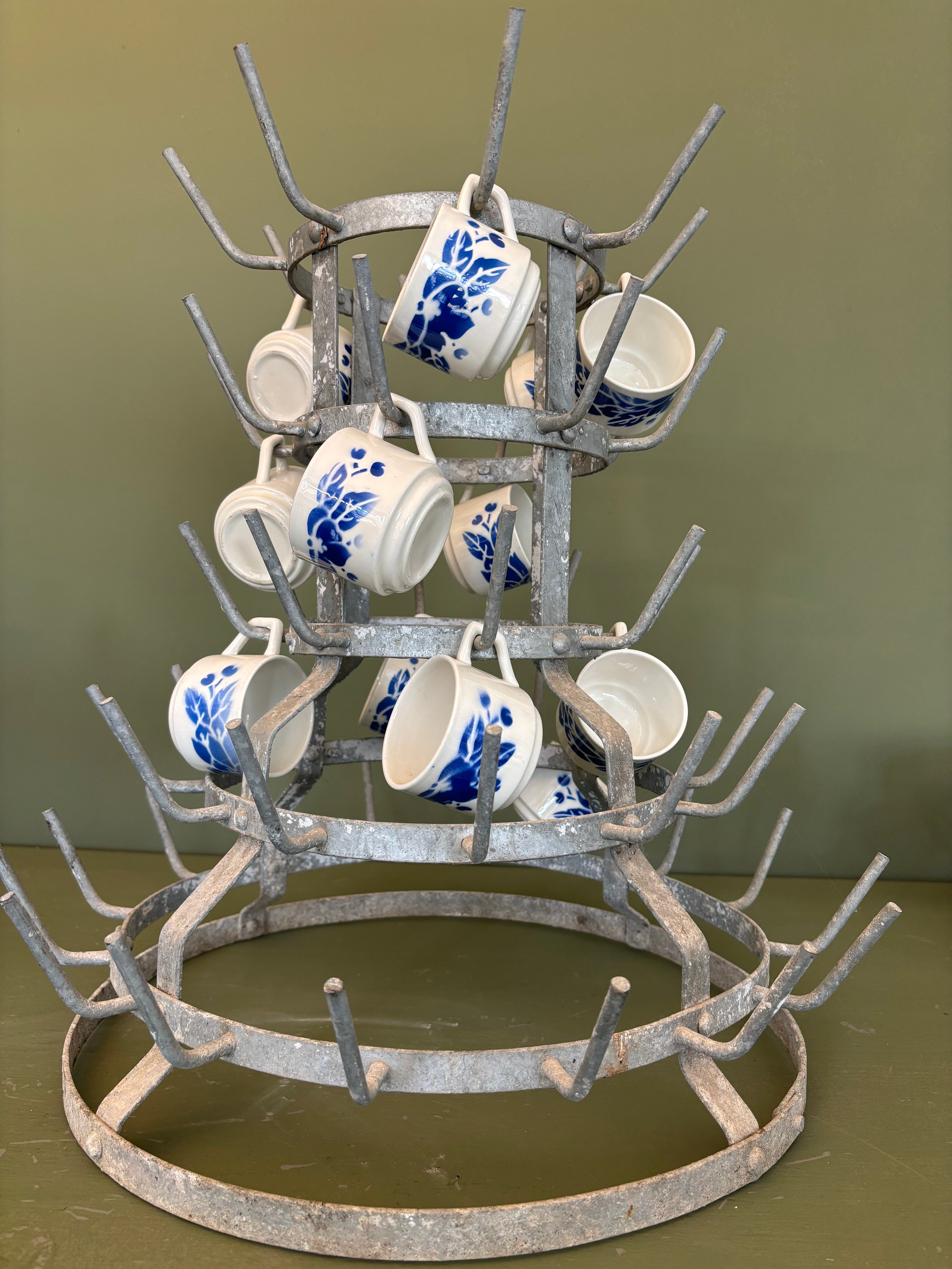 Flaskestativ, h50 cm.