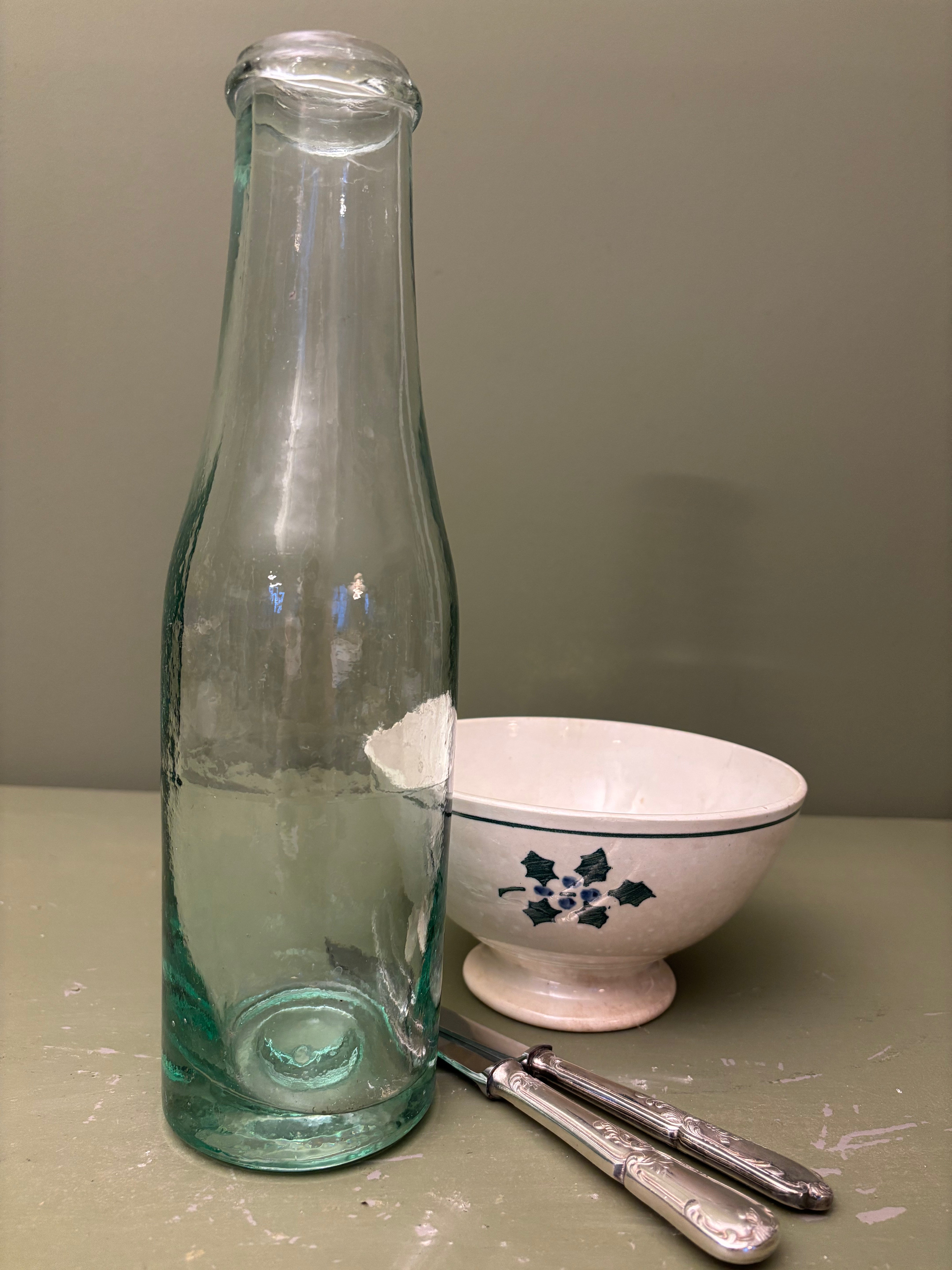Glaskaraffel, h31,5 cm.