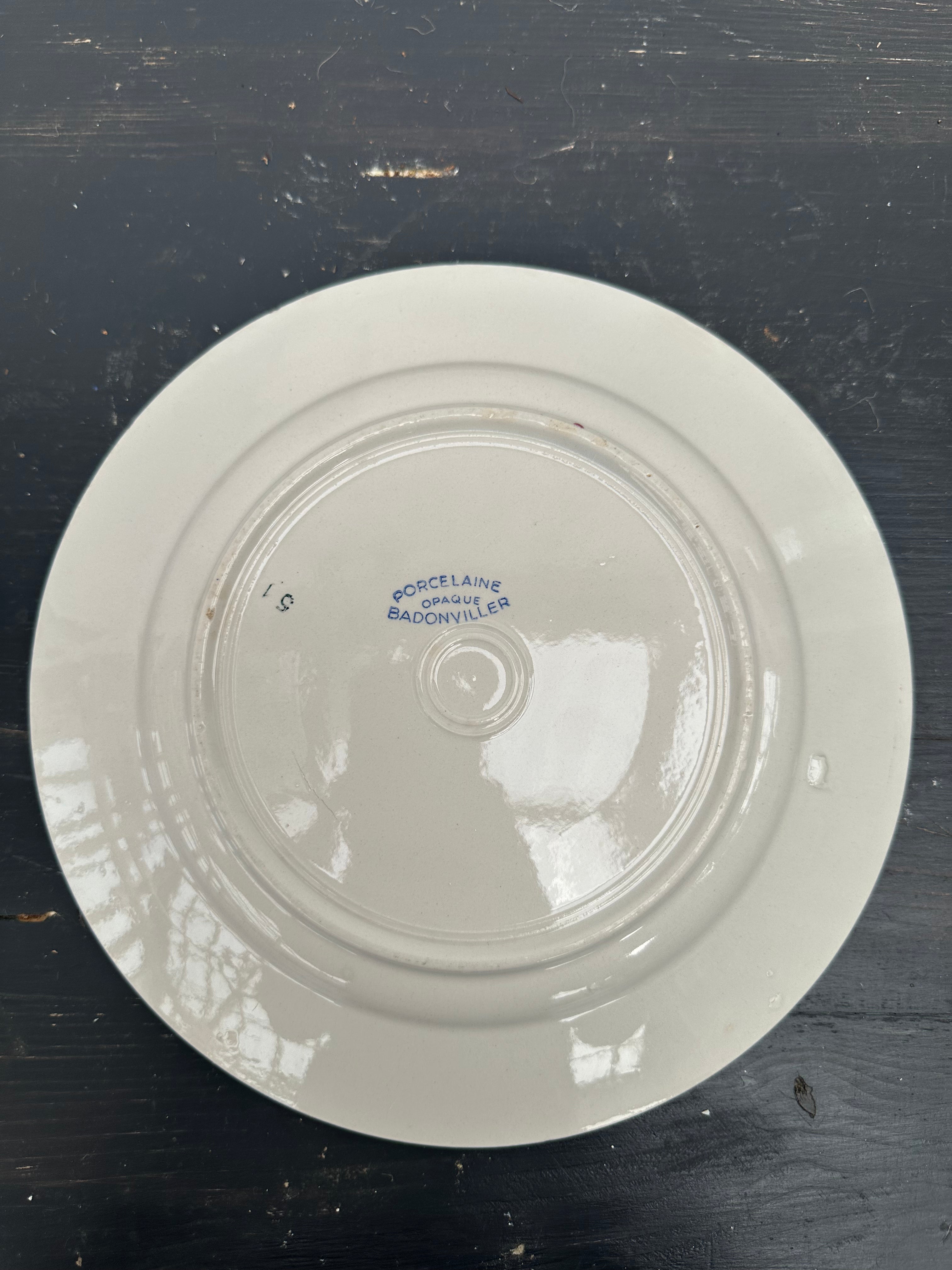 French plates, Ø23 cm - 6 pcs.