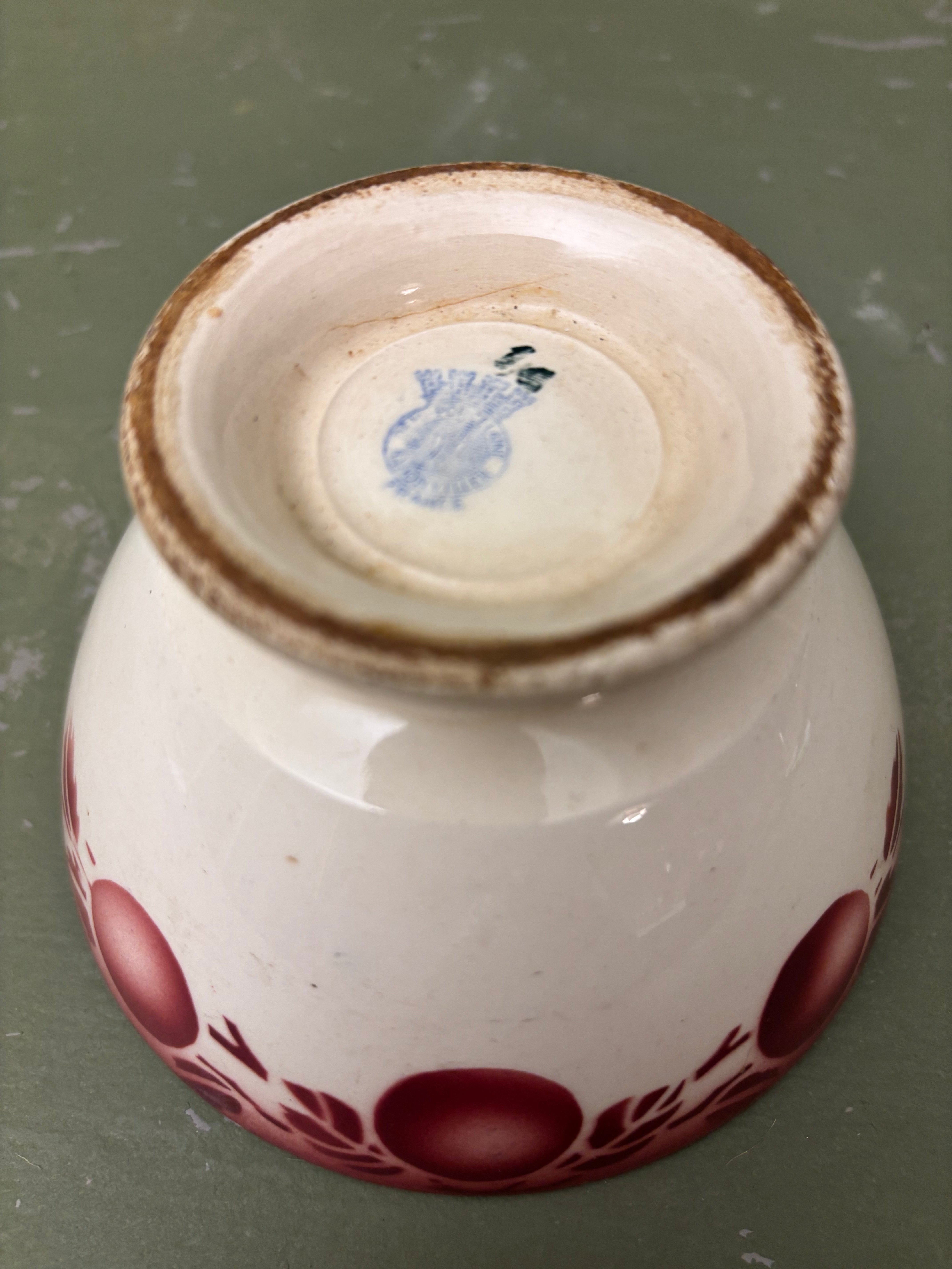 Kaffeskål, Ø12,5 cm.