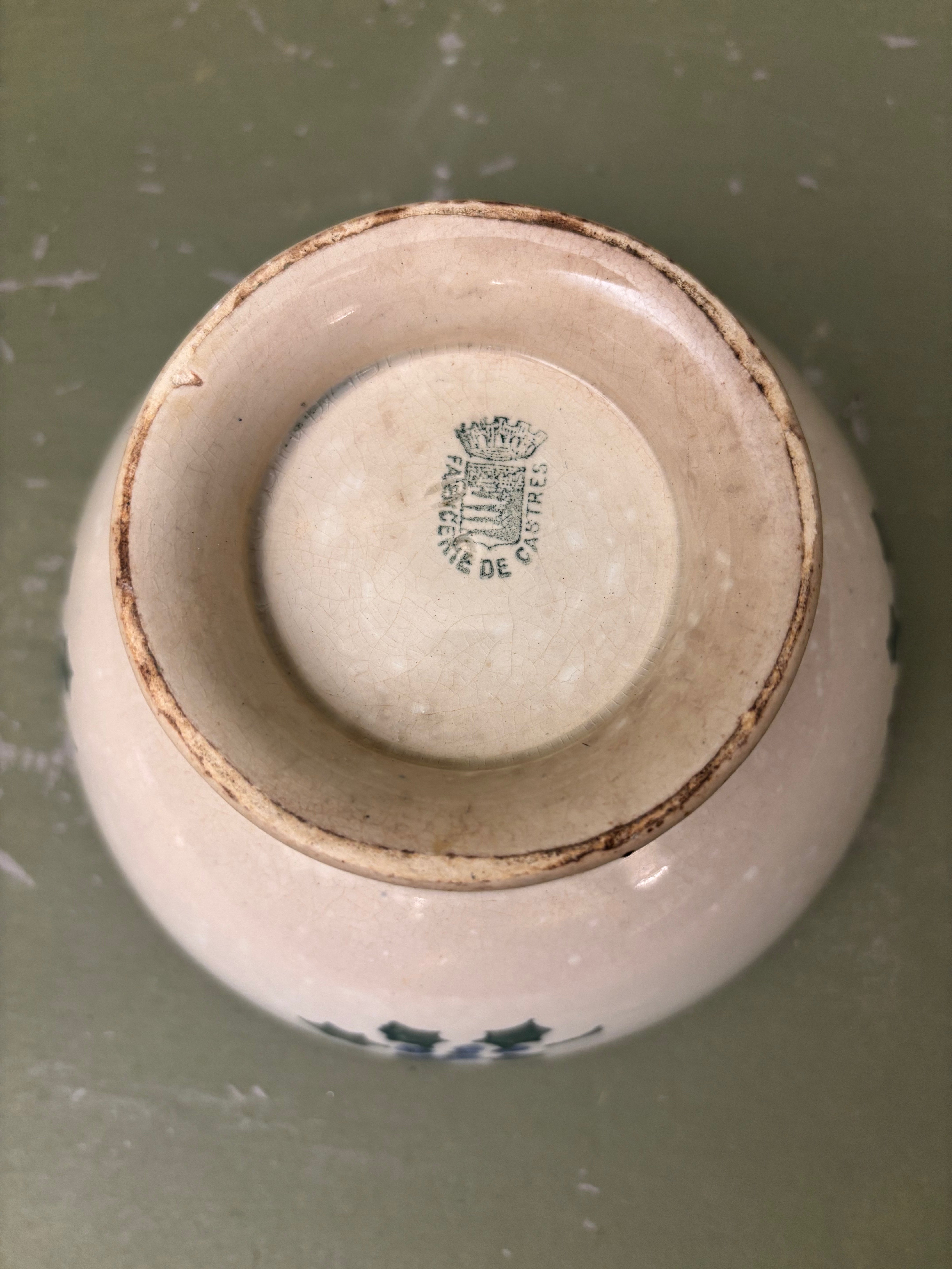 Kaffeskål, Ø17 cm.