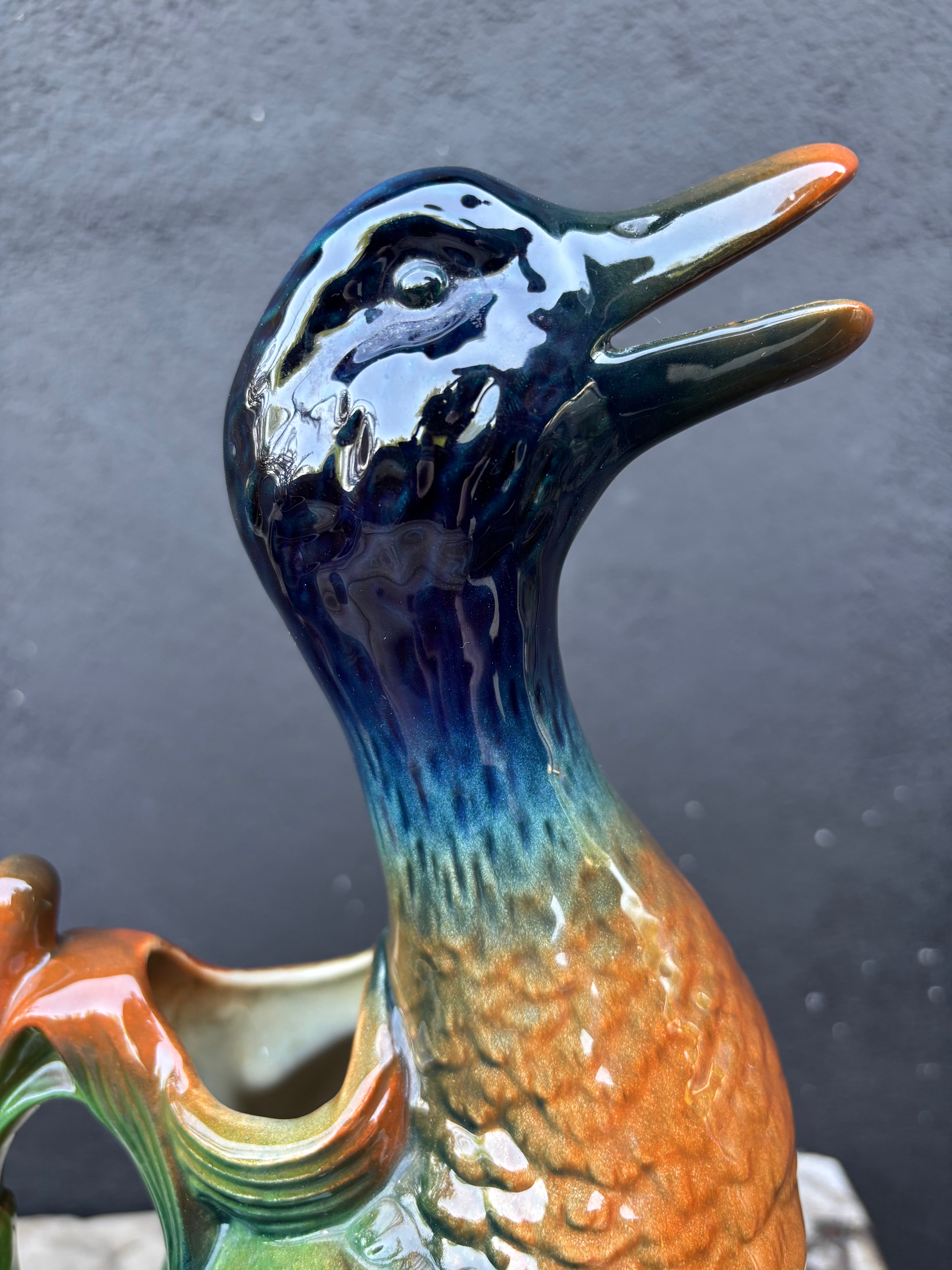 Andekande, h33 cm.