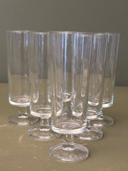 Champagnefløjter, 6 stk. h13,5 cm.