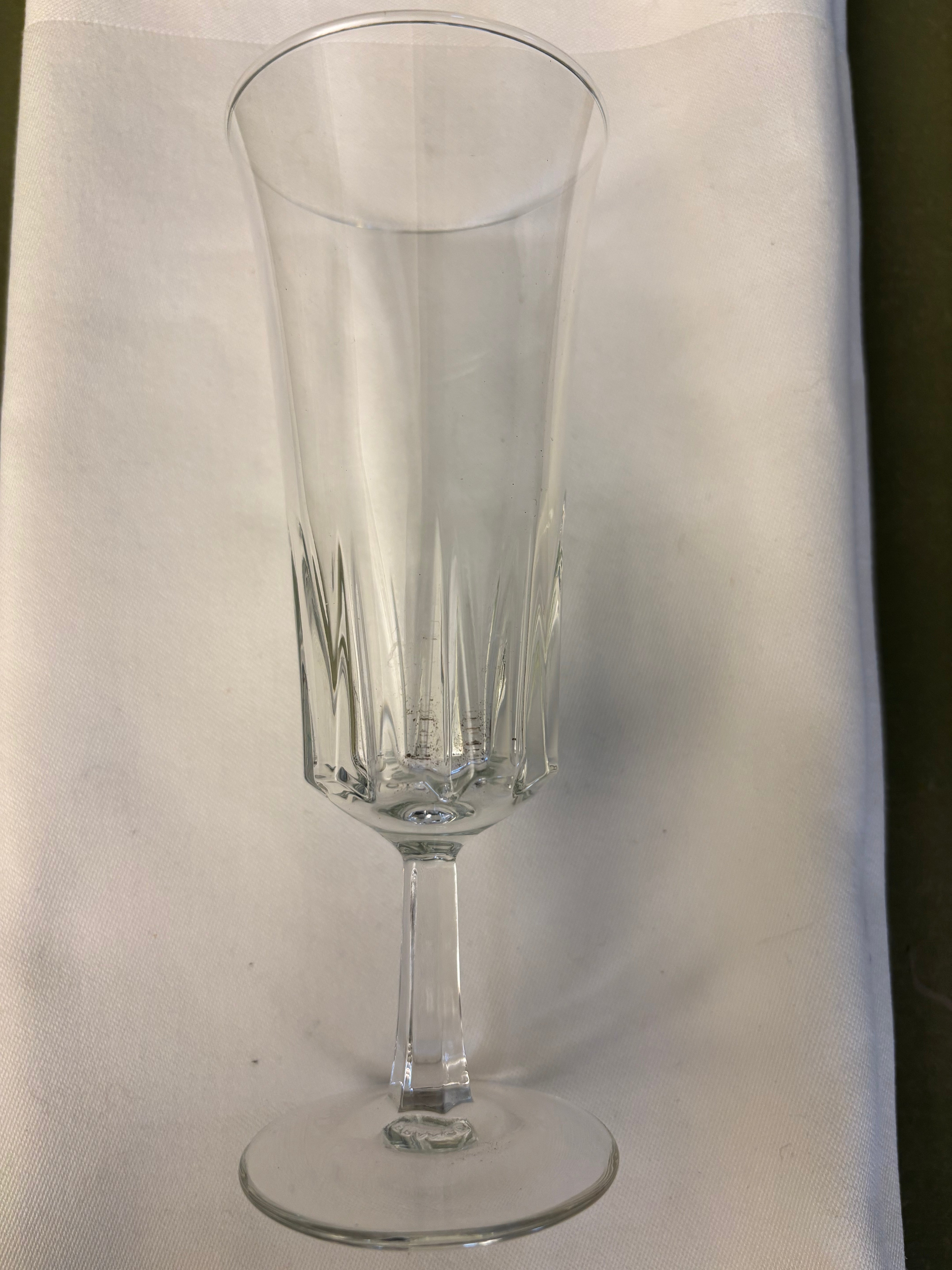 Champagnefløjter, 6 stk. h15,5 cm.