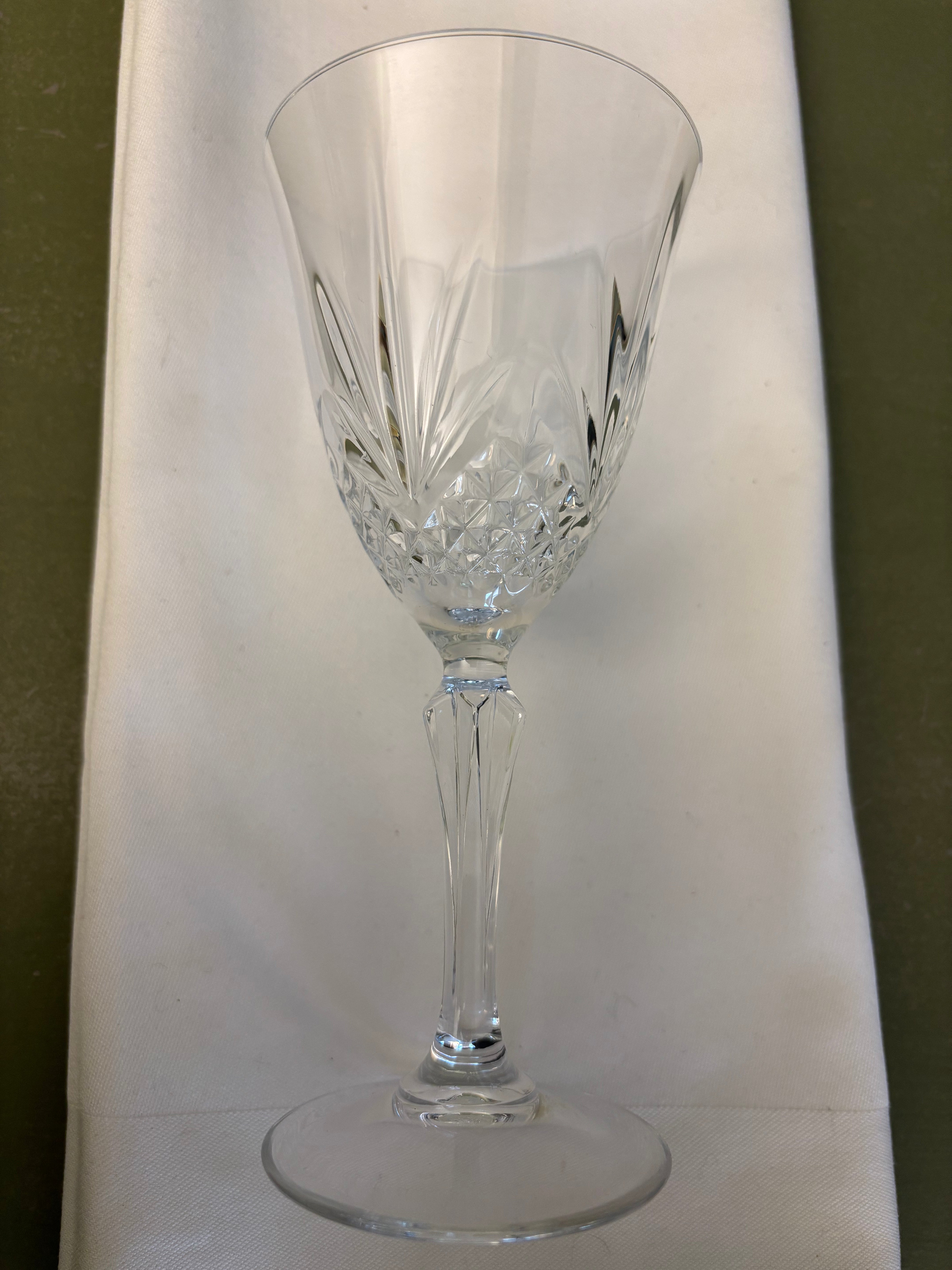 Franske vinglas, 6 stk. h17 cm.