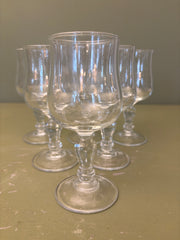 Fransk vinglas, h14,5 cm.
