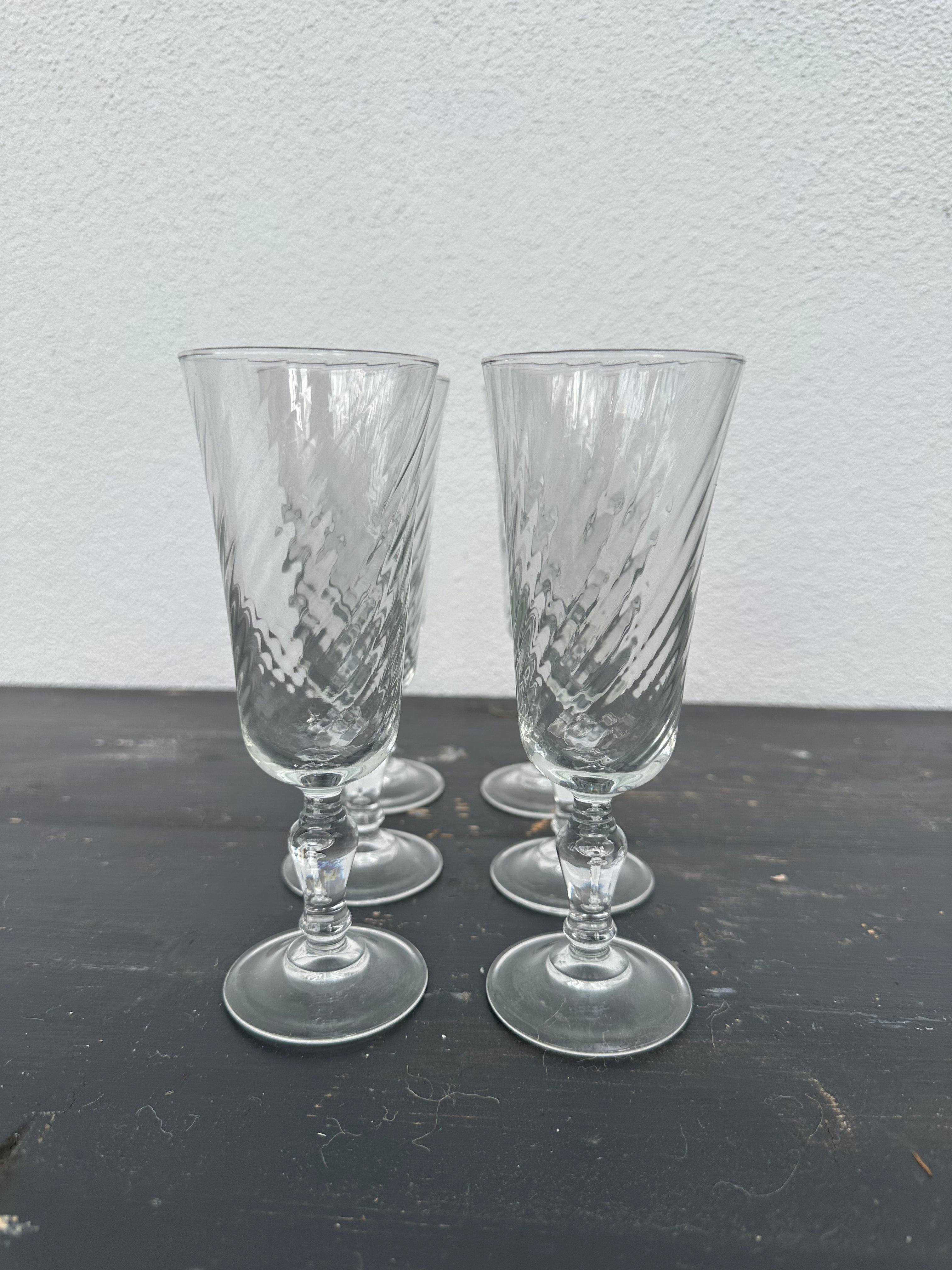 Champagnefløjter - 6 stk