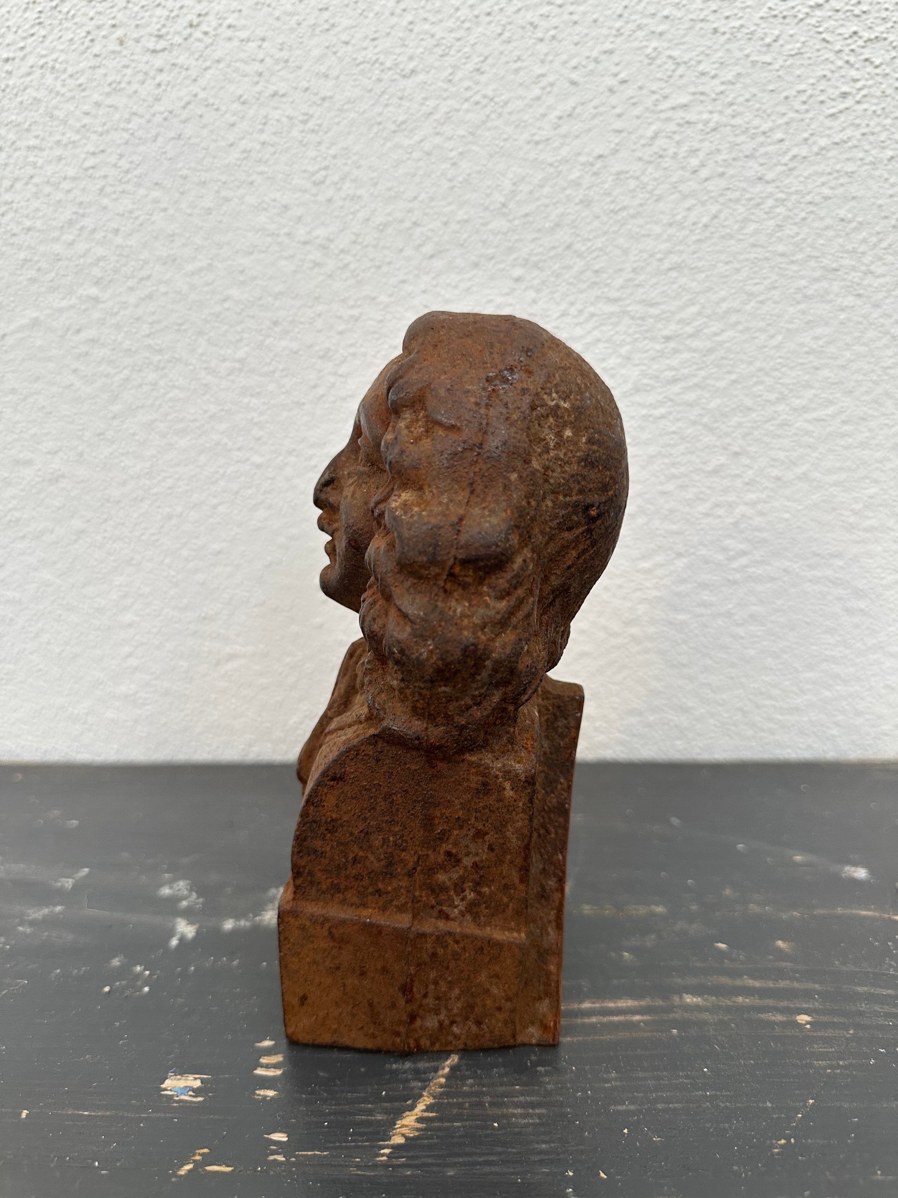 Buste i metal, 16 cm