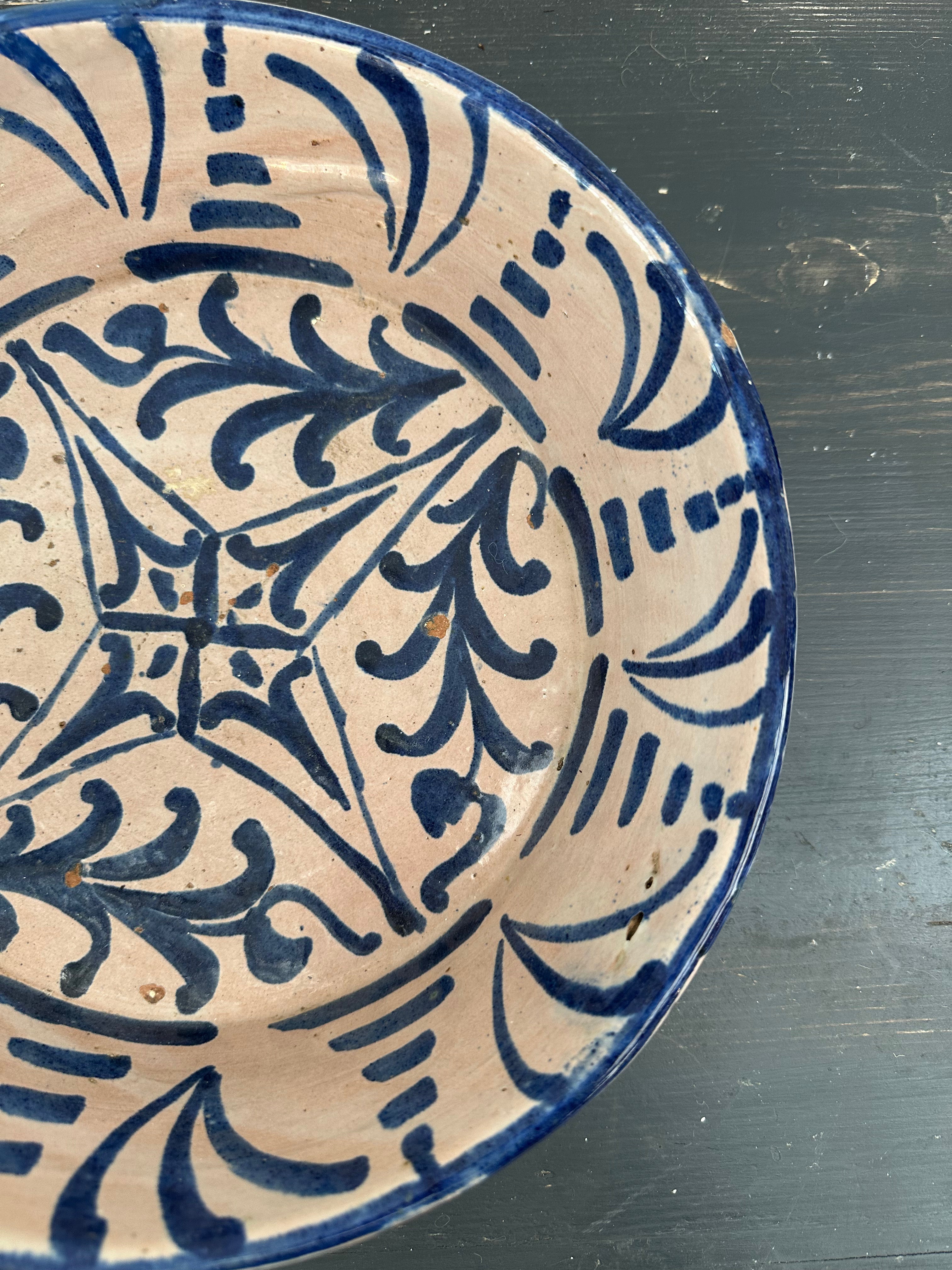 Spansk skål, Ø28 cm