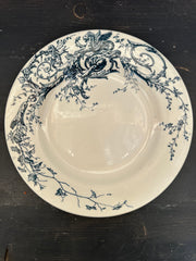 Franske tallerkener, Ø23 cm - 6 stk.