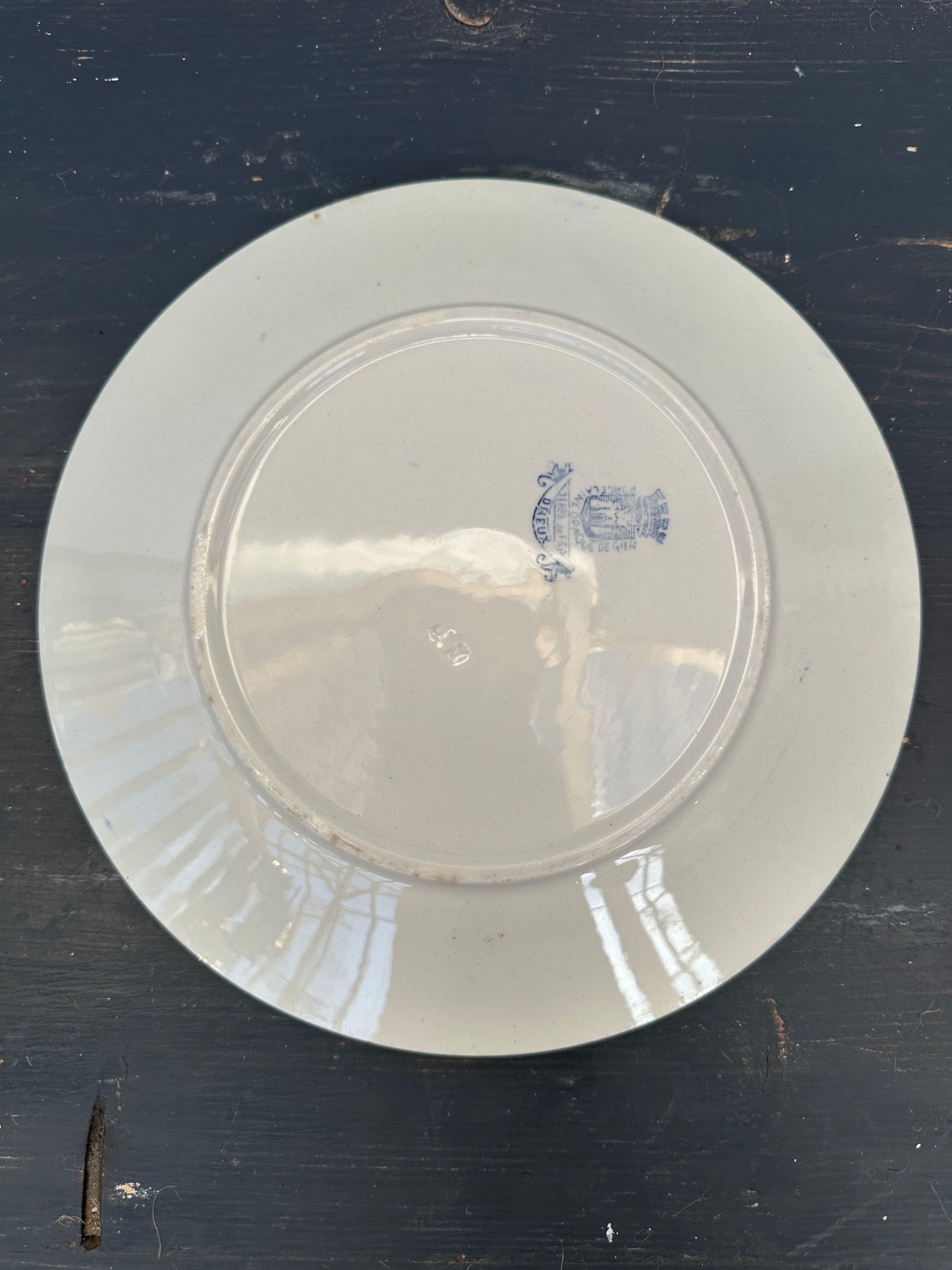 Franske tallerkener, Ø24 cm - 6 stk.