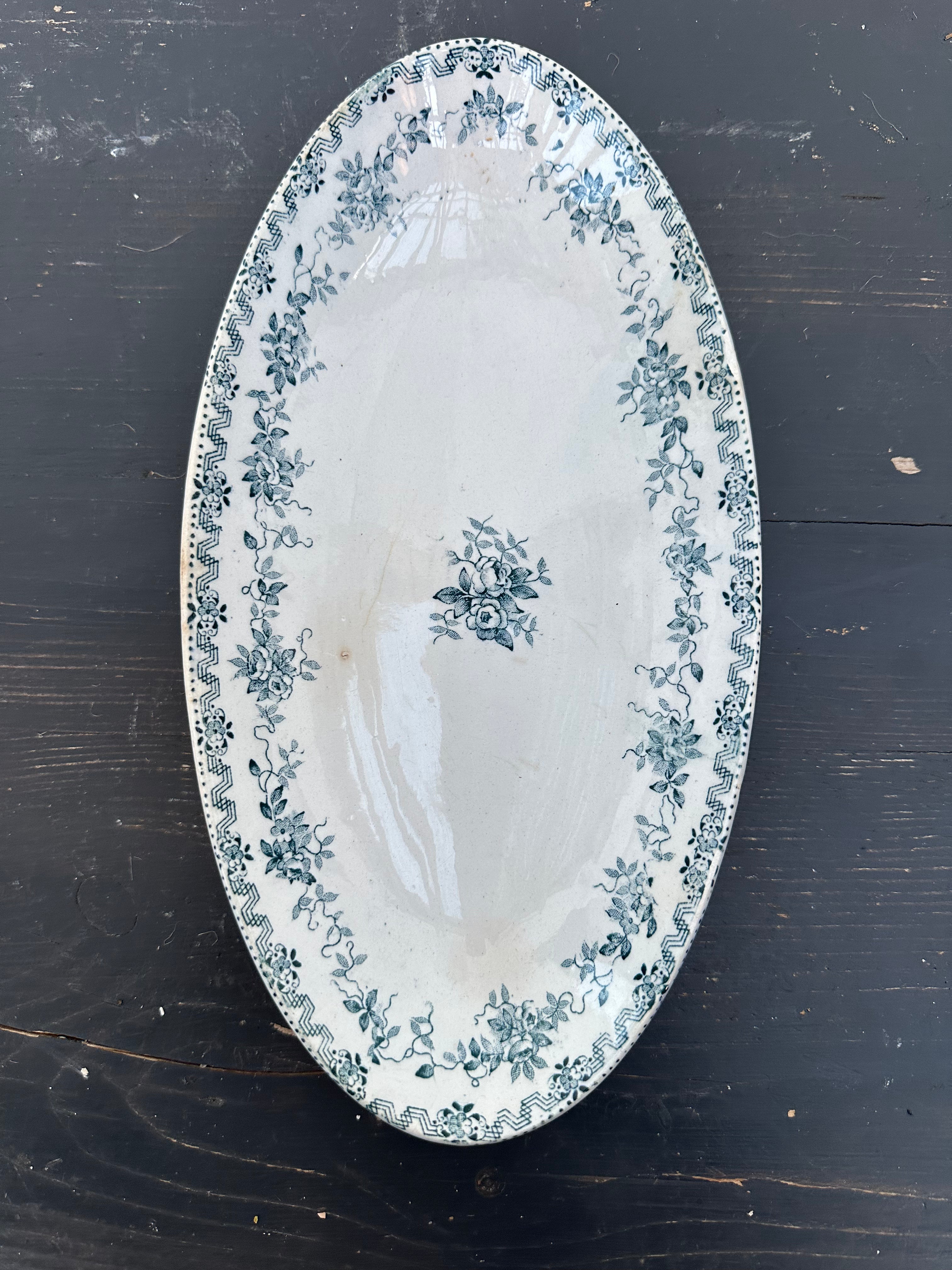 Fransk ravier, 26,5x14 cm