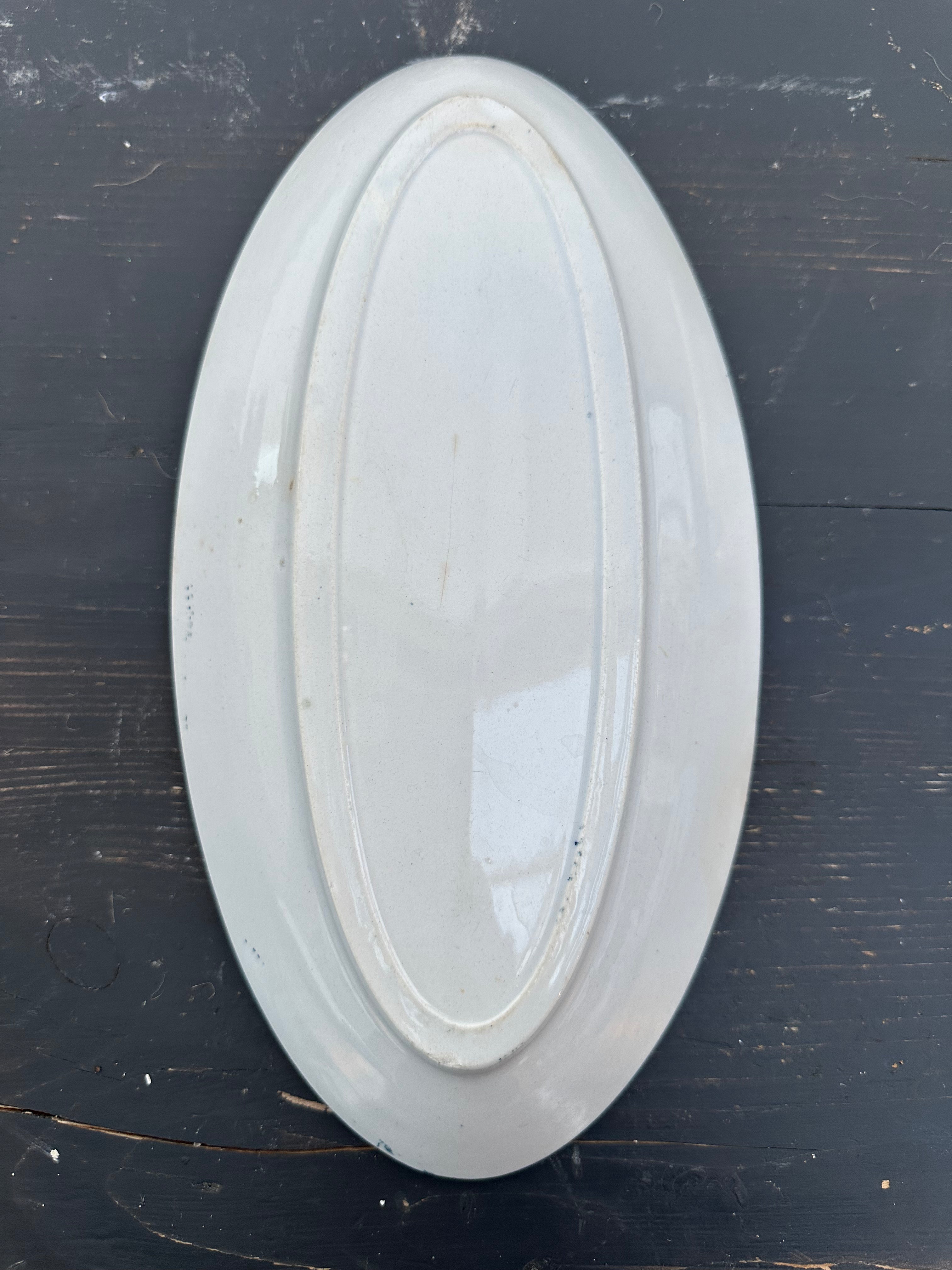Fransk ravier, 26,5x14 cm