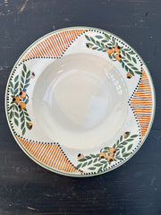 Dybe franske tallerkener, Ø23,5 cm - 6 stk.
