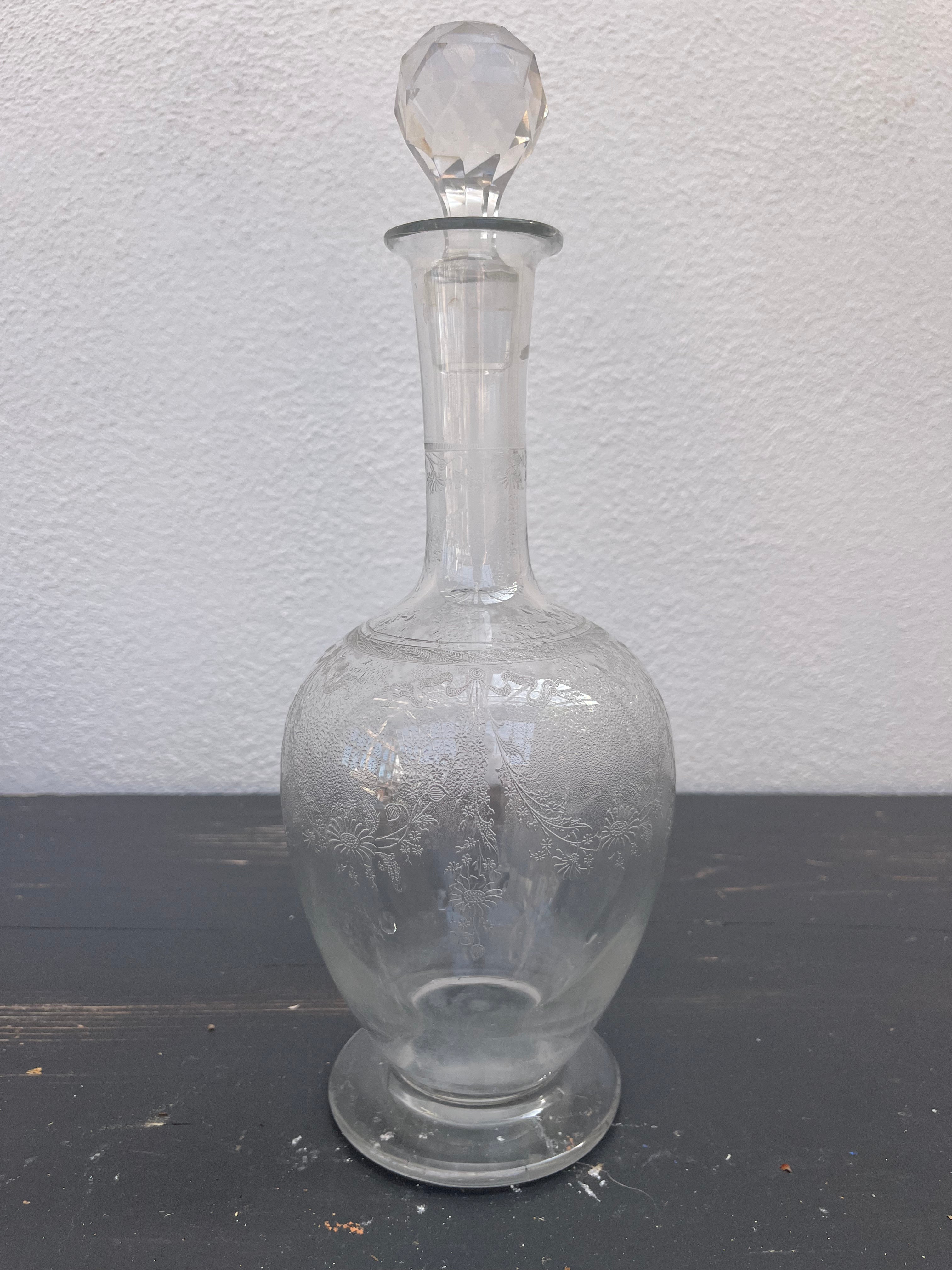 Glaskaraffel, 31 cm