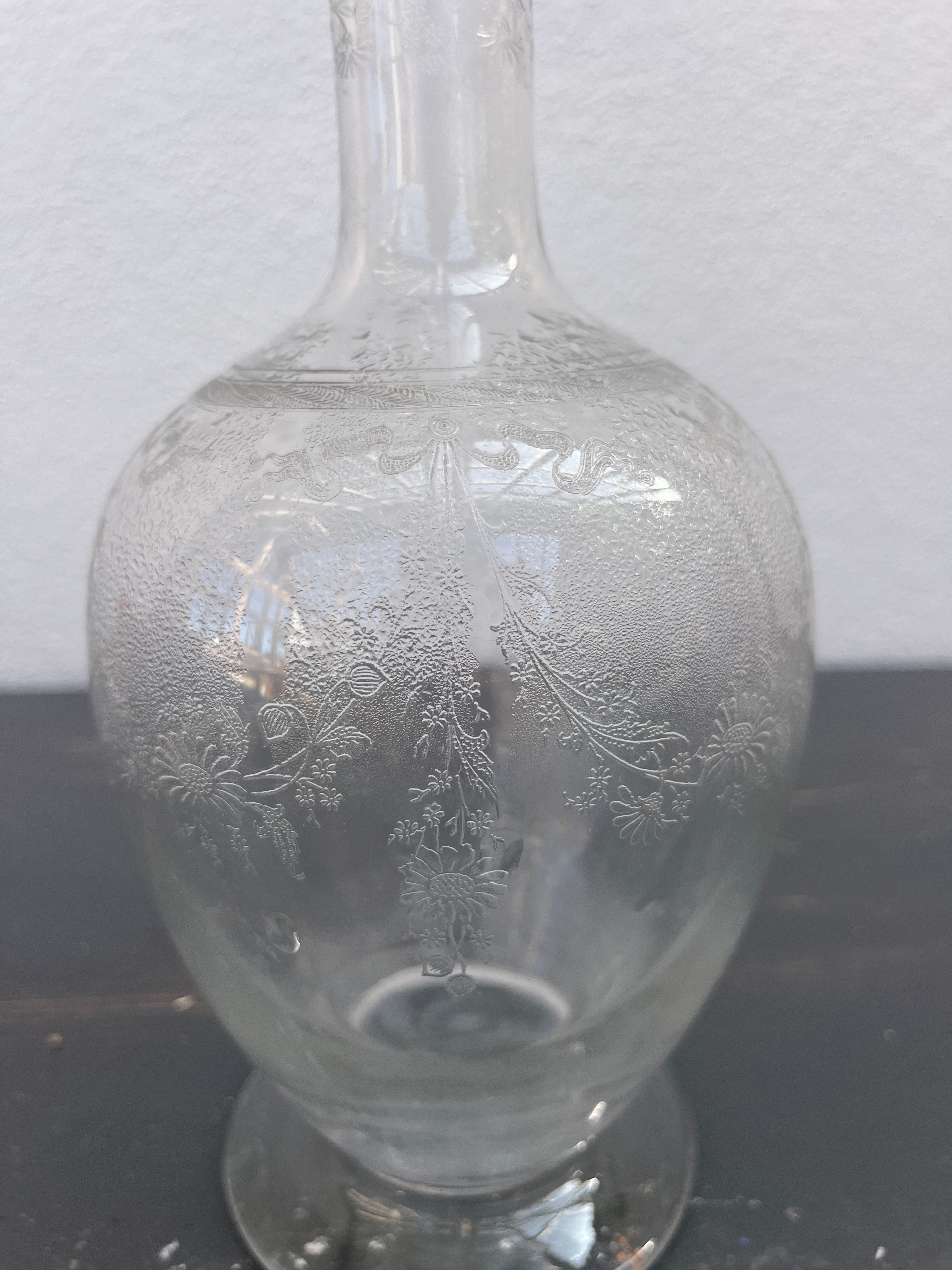 Glaskaraffel, 31 cm