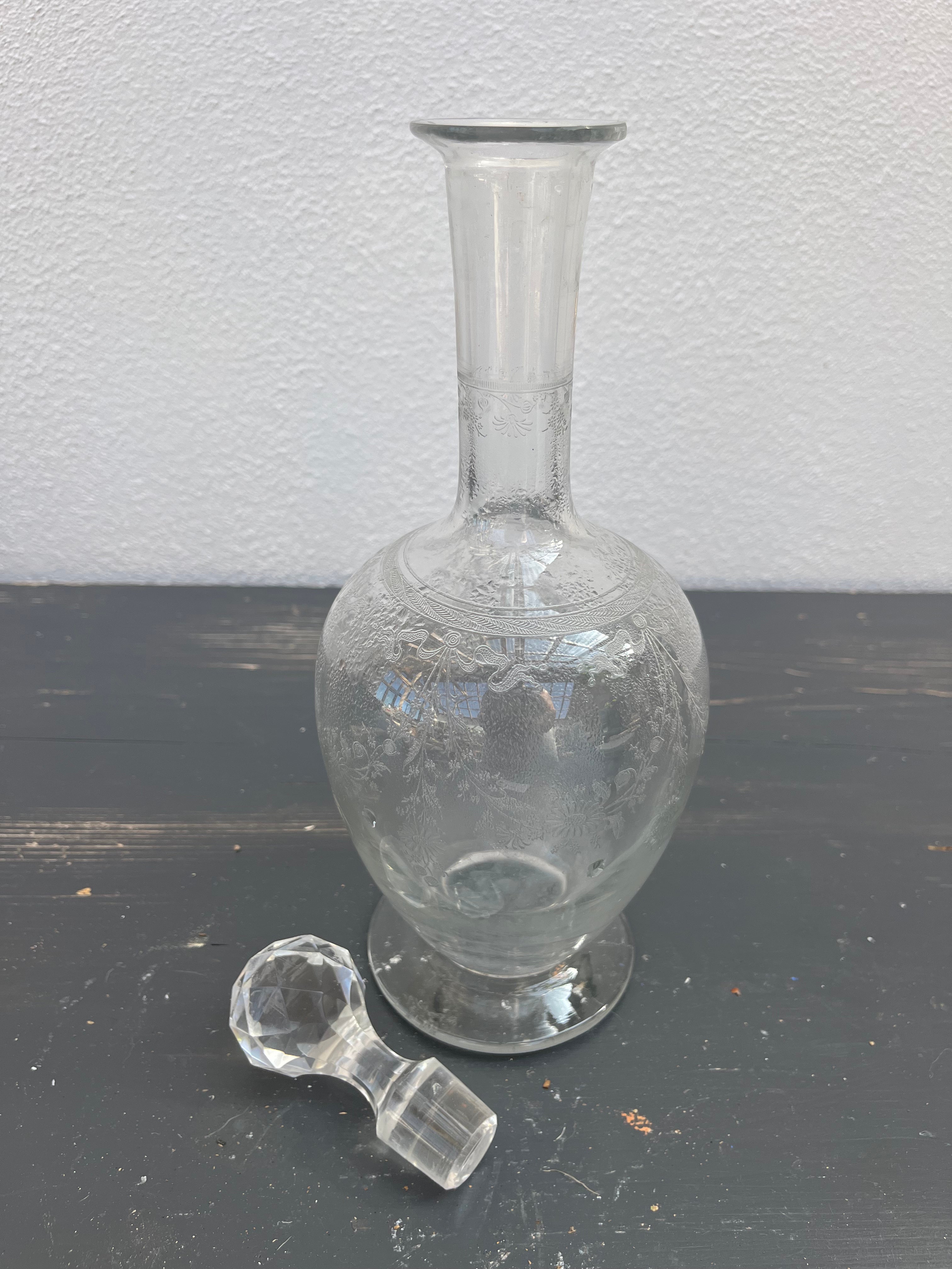 Glaskaraffel, 31 cm