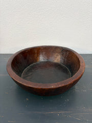 Wooden dish, Ø30 cm