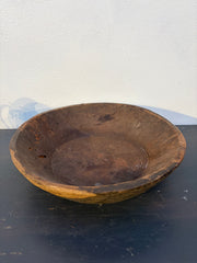 Wooden dish, Ø48 cm