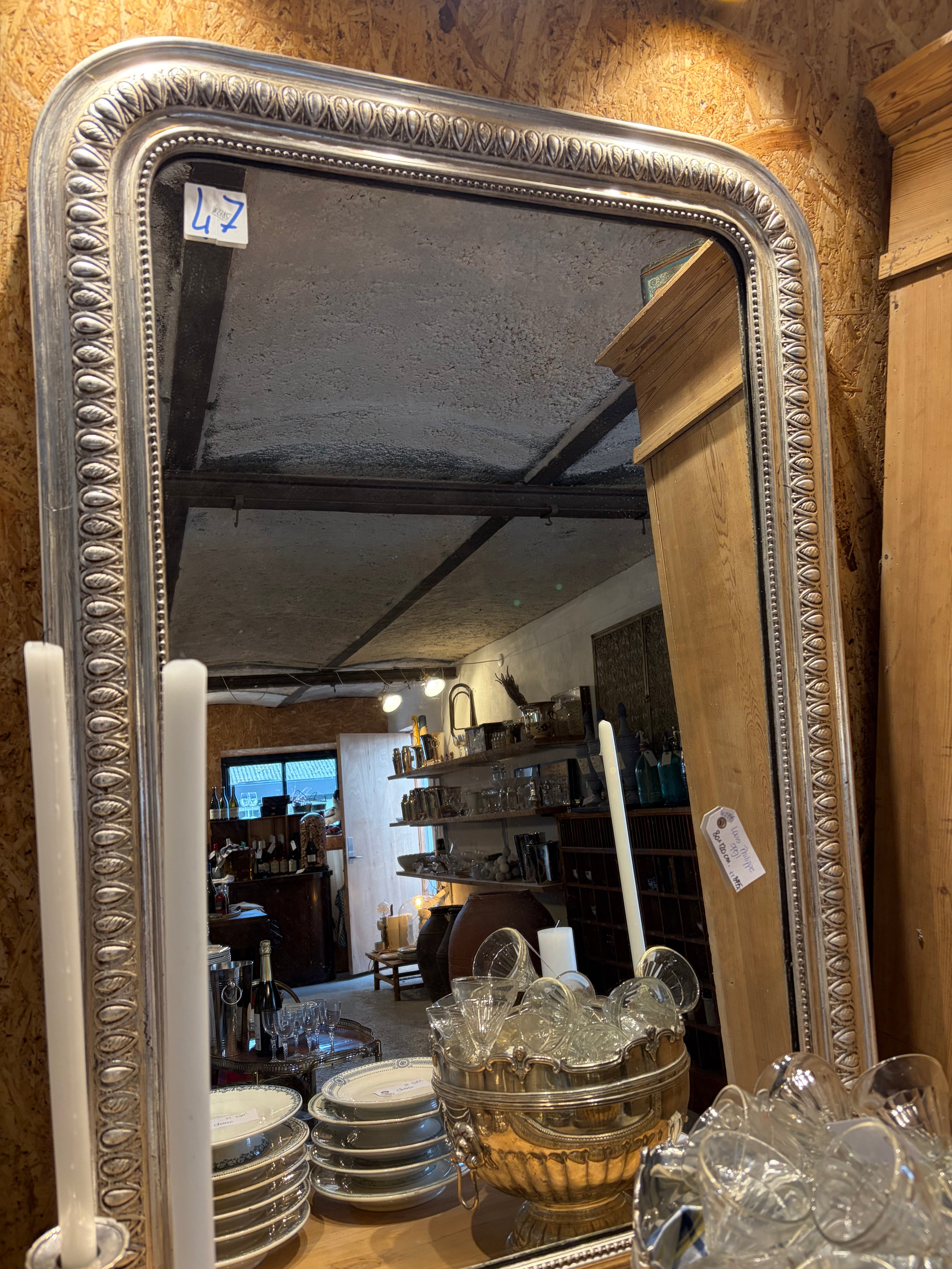 Louis Philippe spejl, 120x80 cm