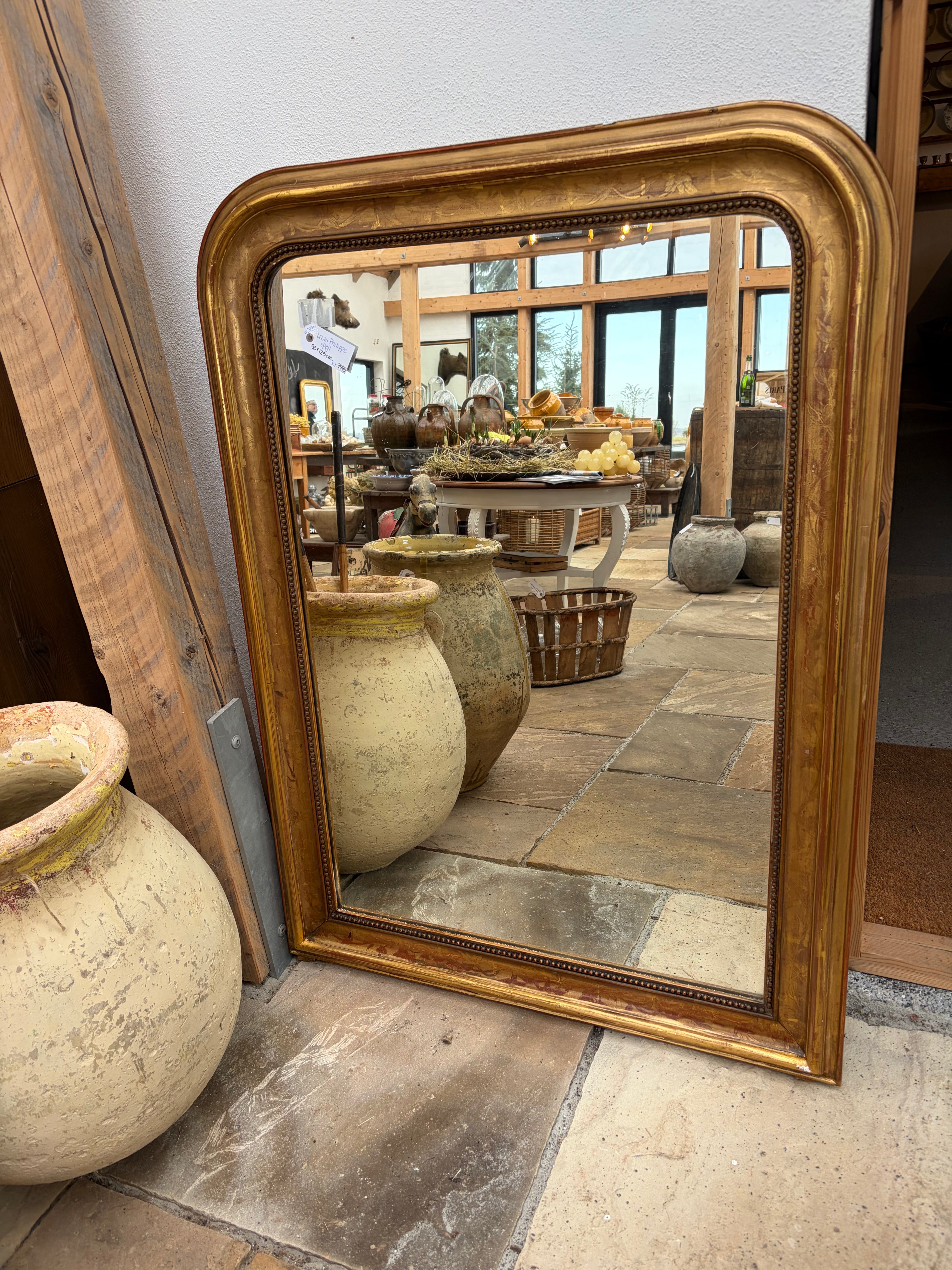 Louis Philippe spejl, 125x90 cm