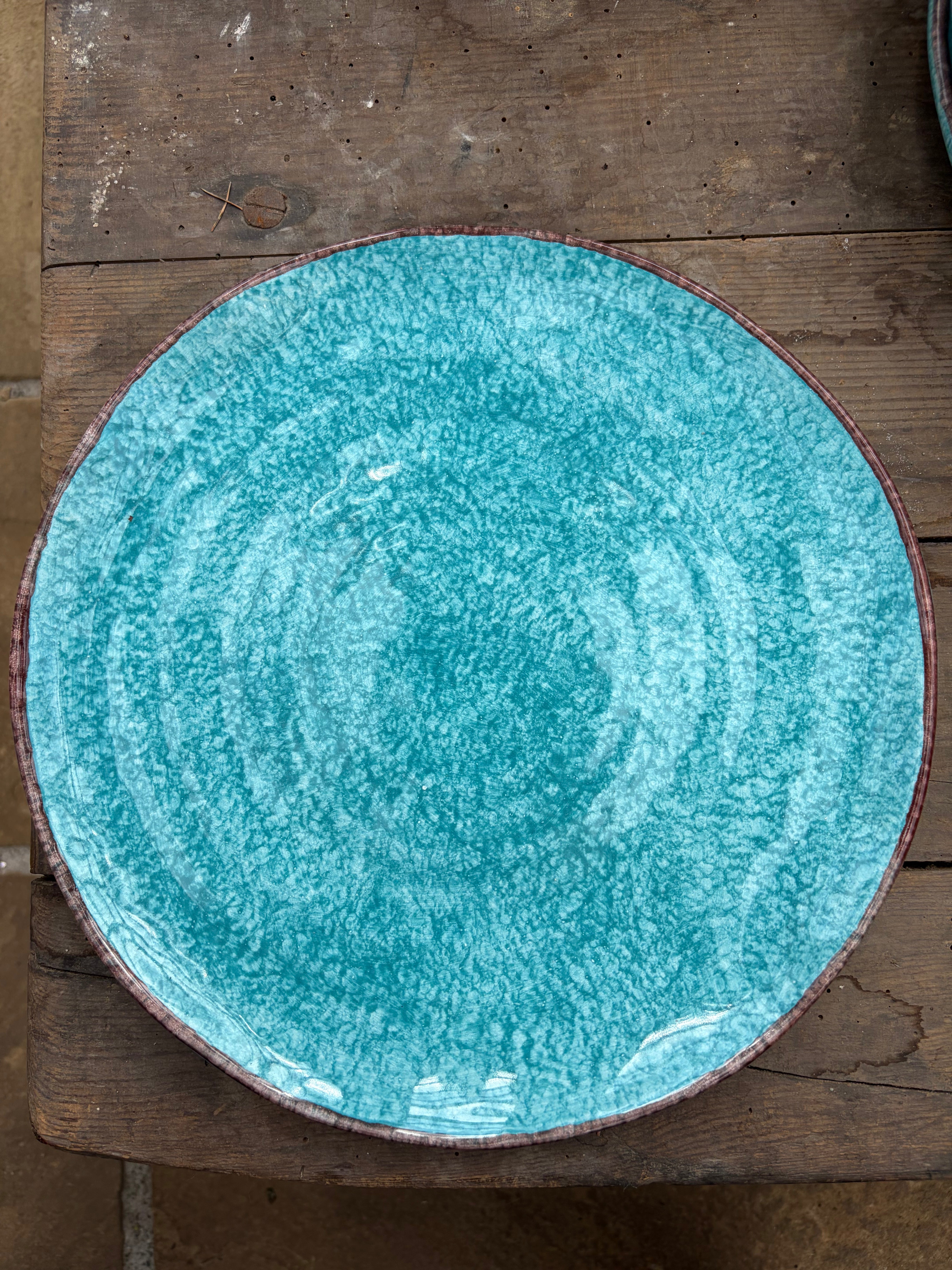 Italienske tallerkener, Ø27 cm - 6 stk.