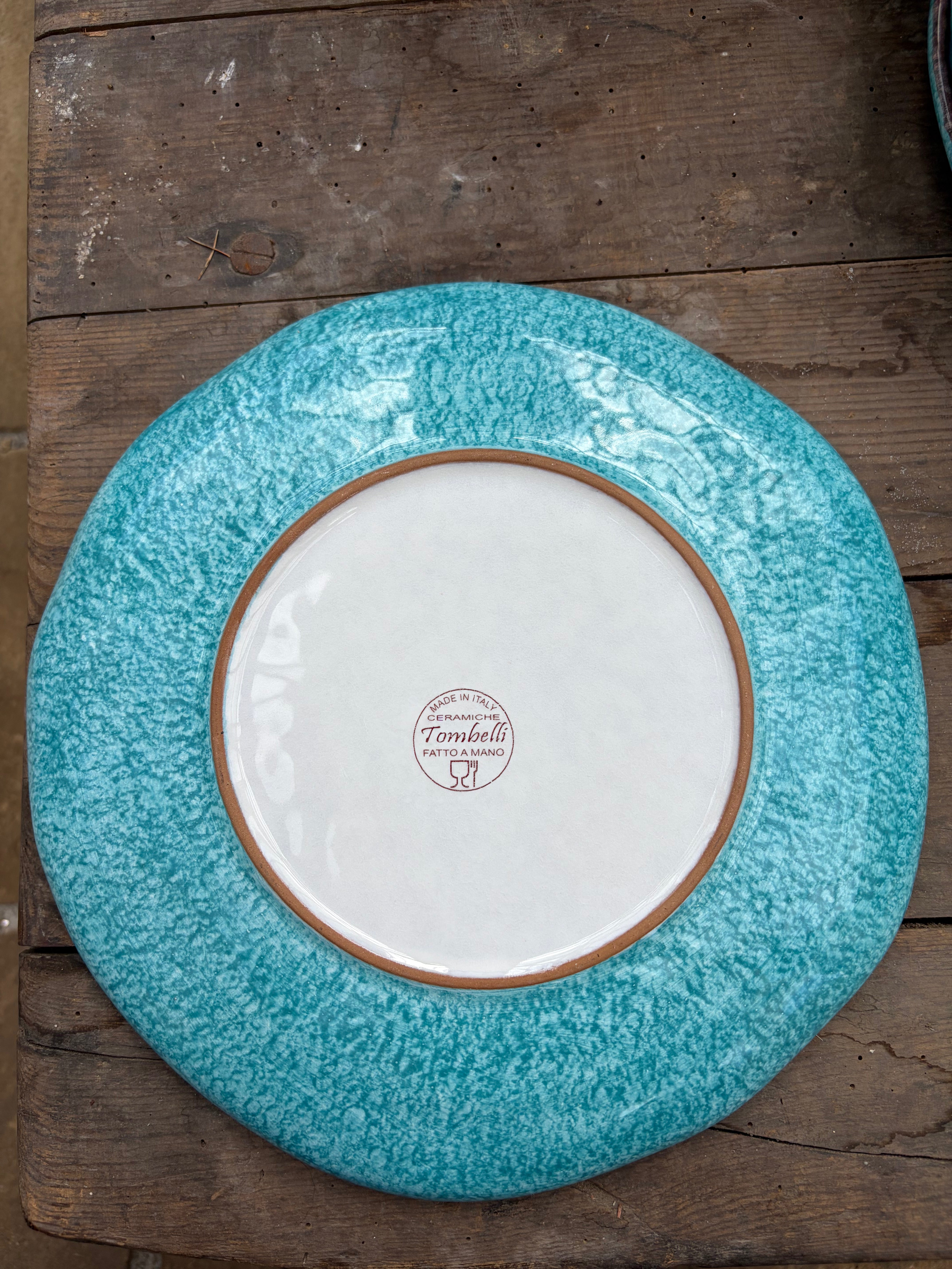 Italienske tallerkener, Ø27 cm - 6 stk.