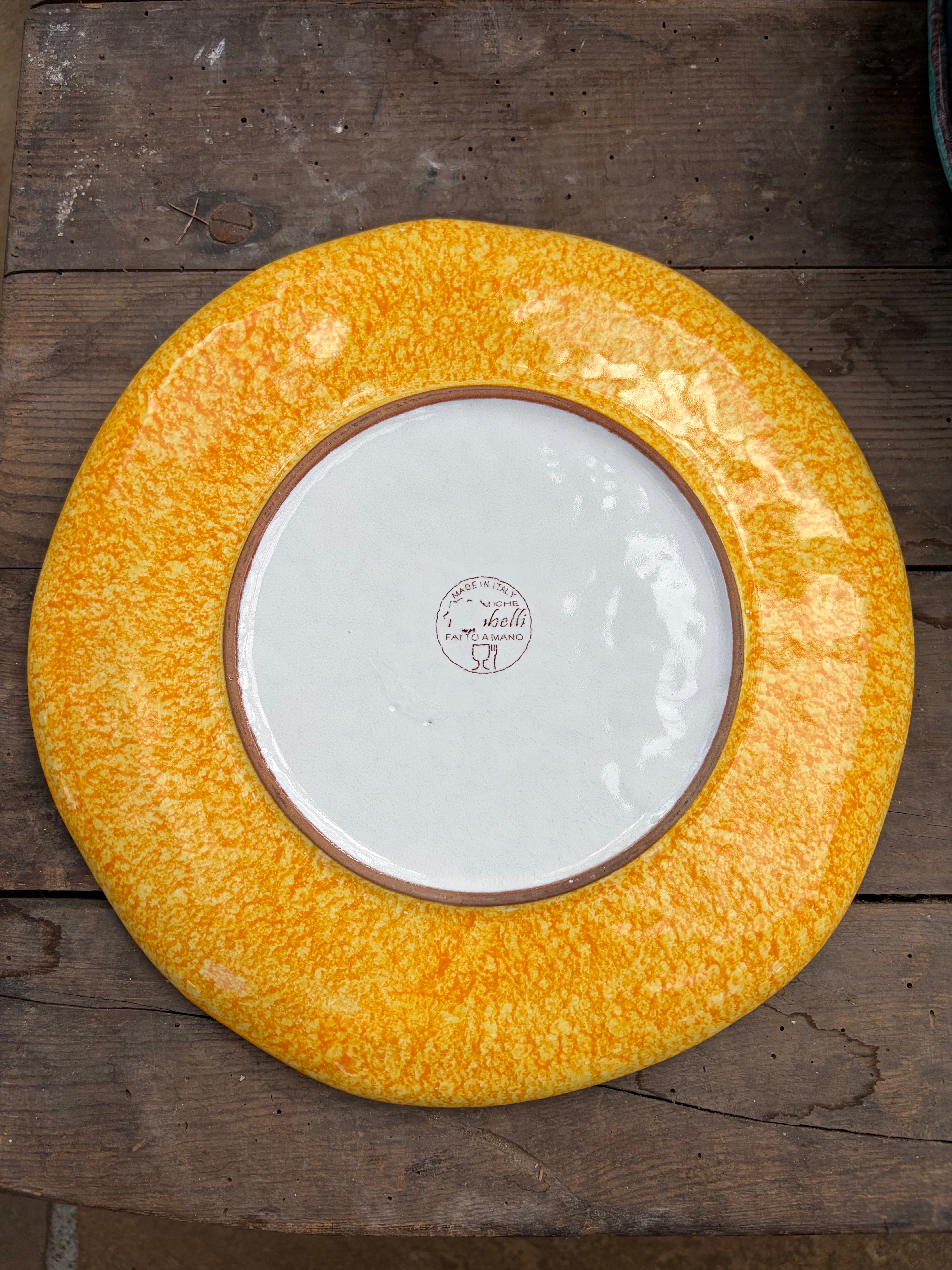 Italienske tallerkener, Ø27 cm - 6 stk.