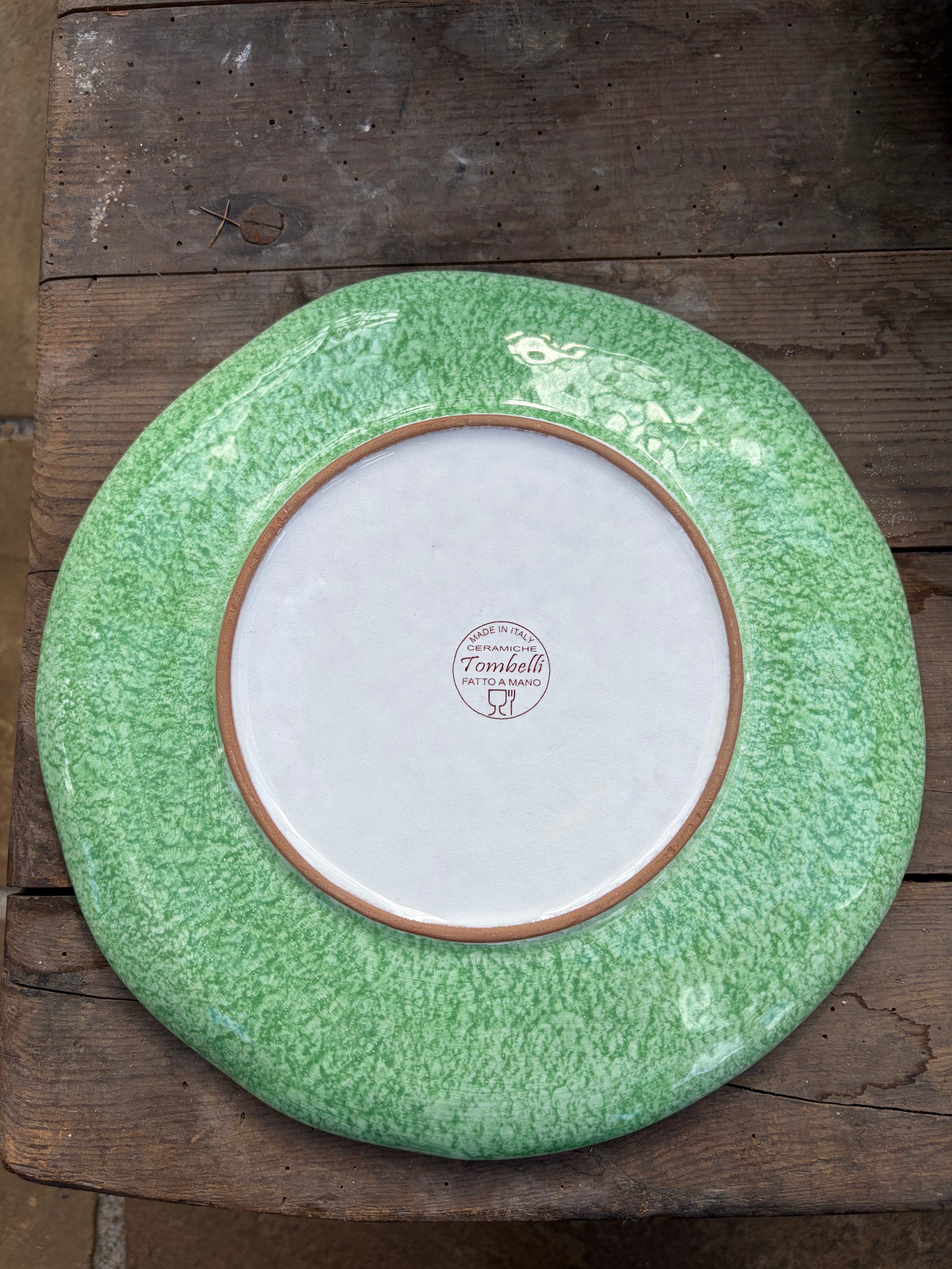 Italienske tallerkener, Ø27 cm - 6 stk.