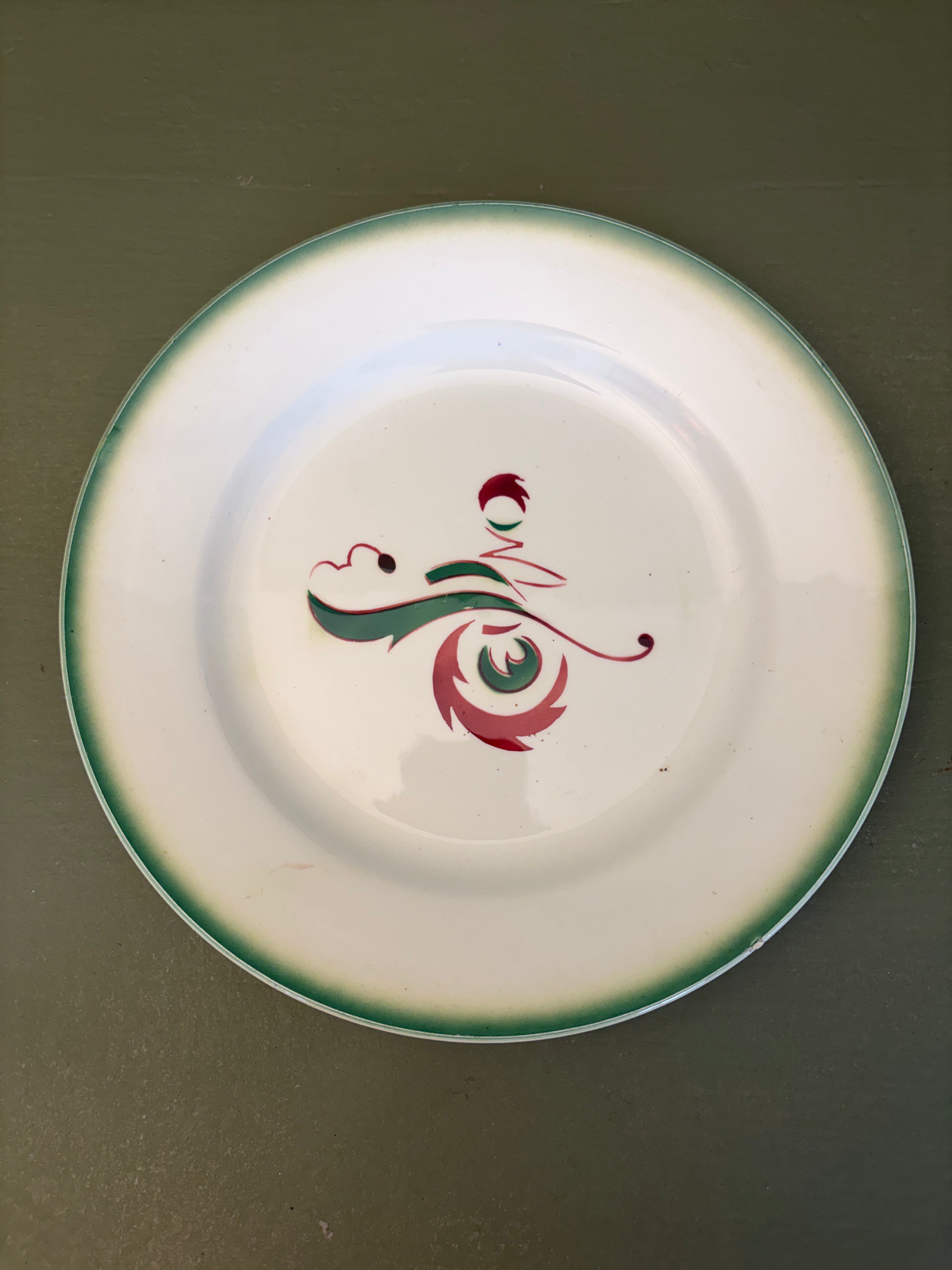 Franske tallerkener, Ø12,5 cm - 6 stk.