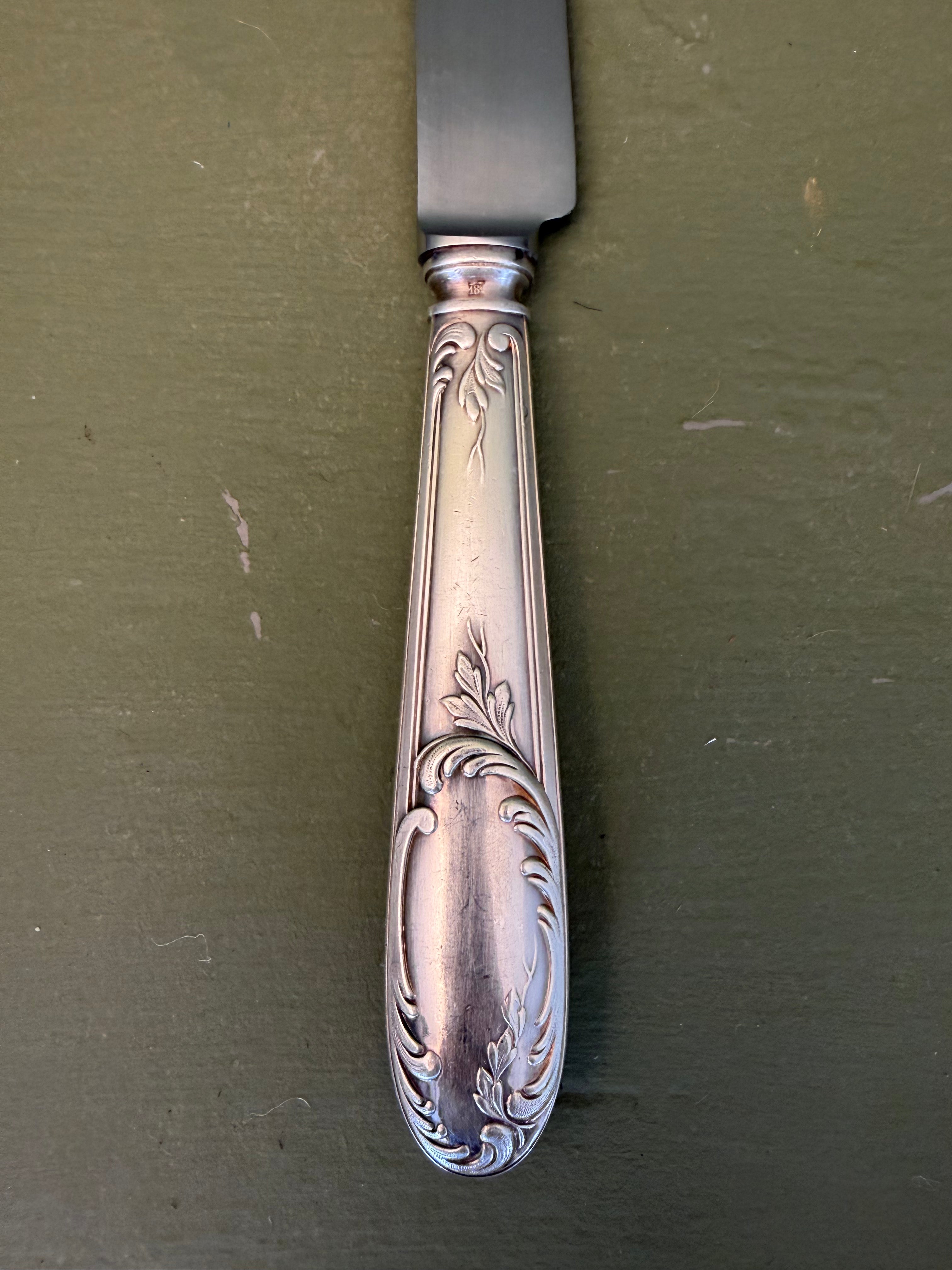 Franske knive - 6 stk.