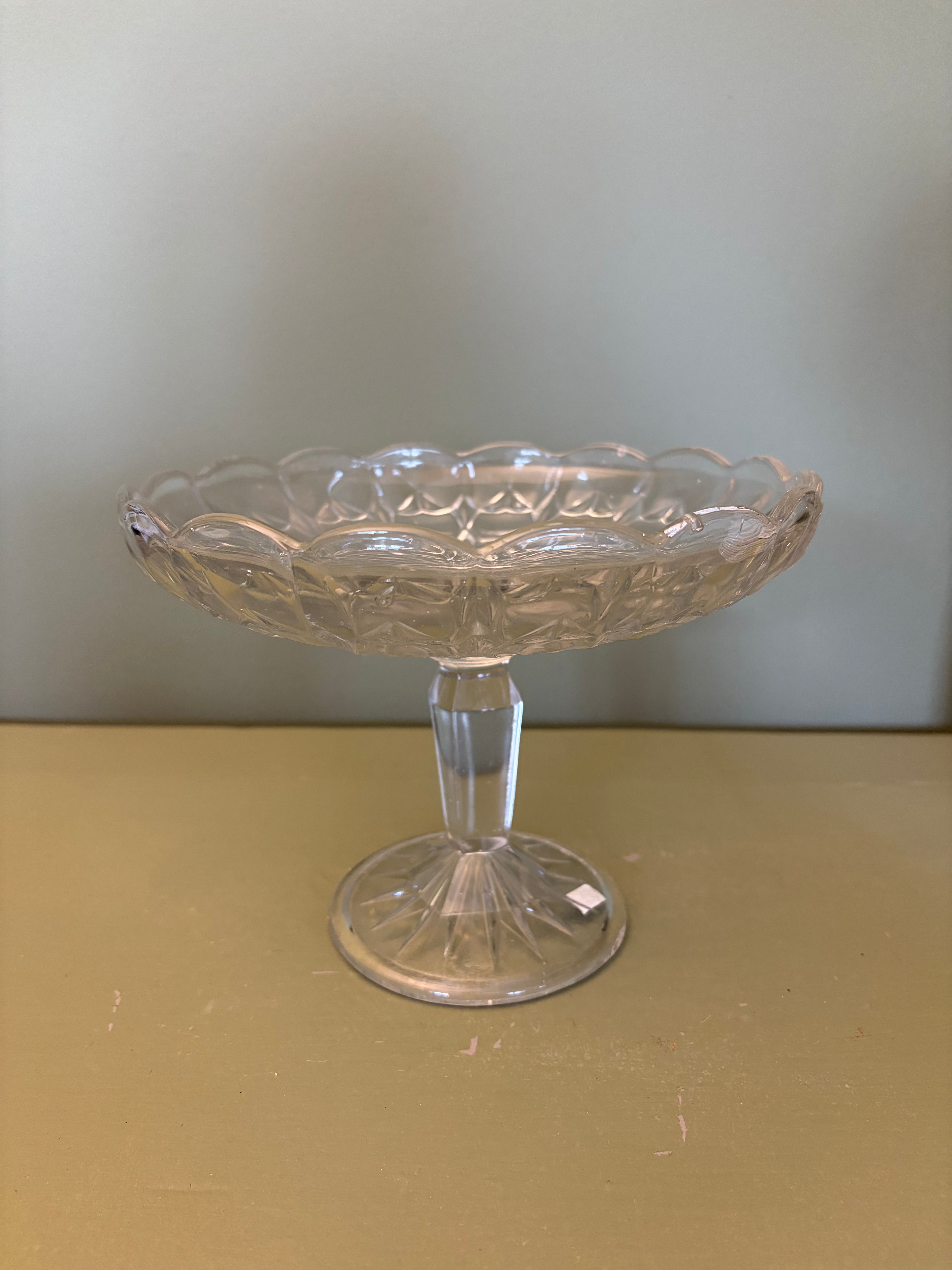 Glas opsats, Ø22 cm