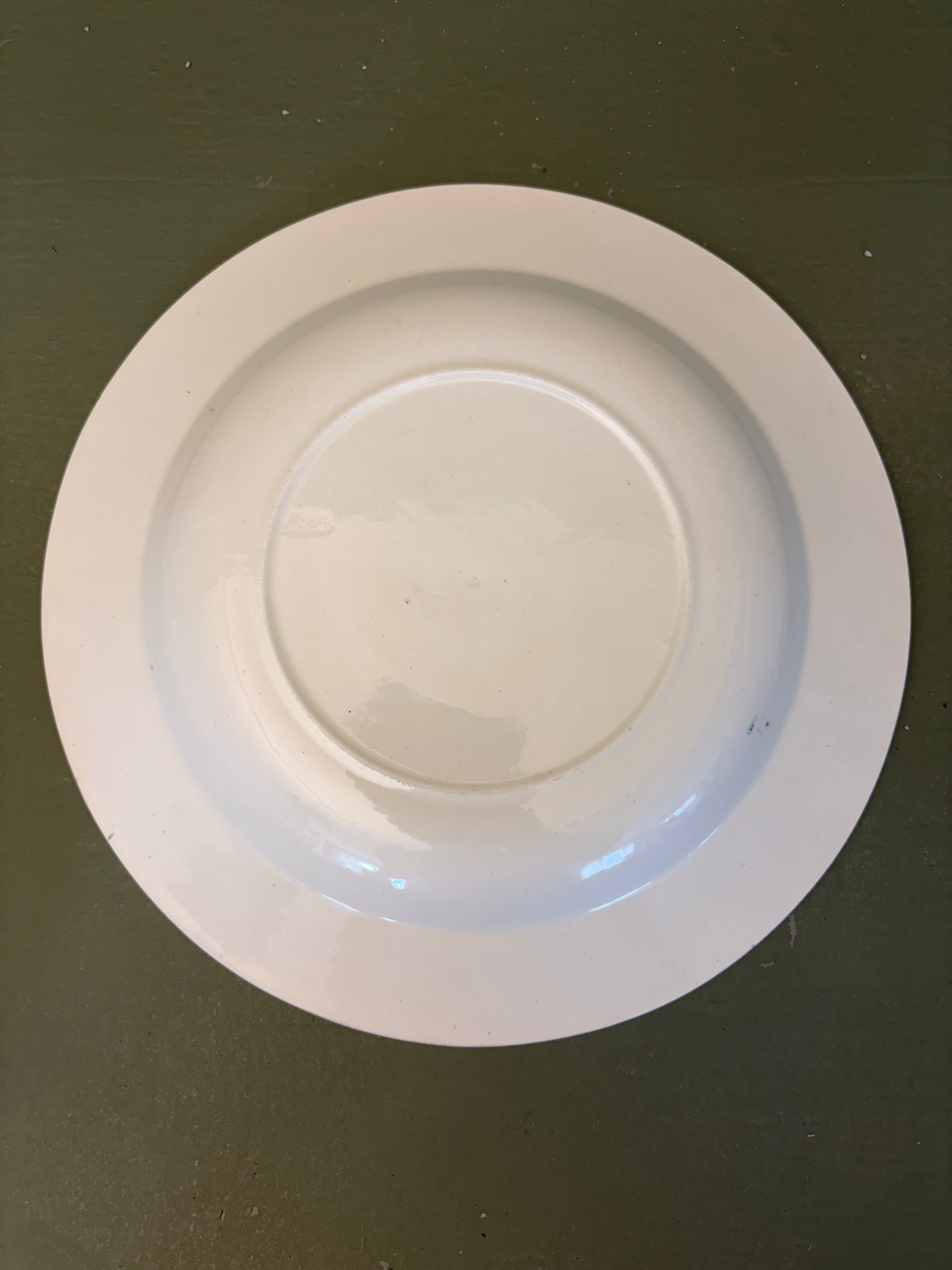 Dybe franske tallerkener, Ø24 cm - 6 stk.