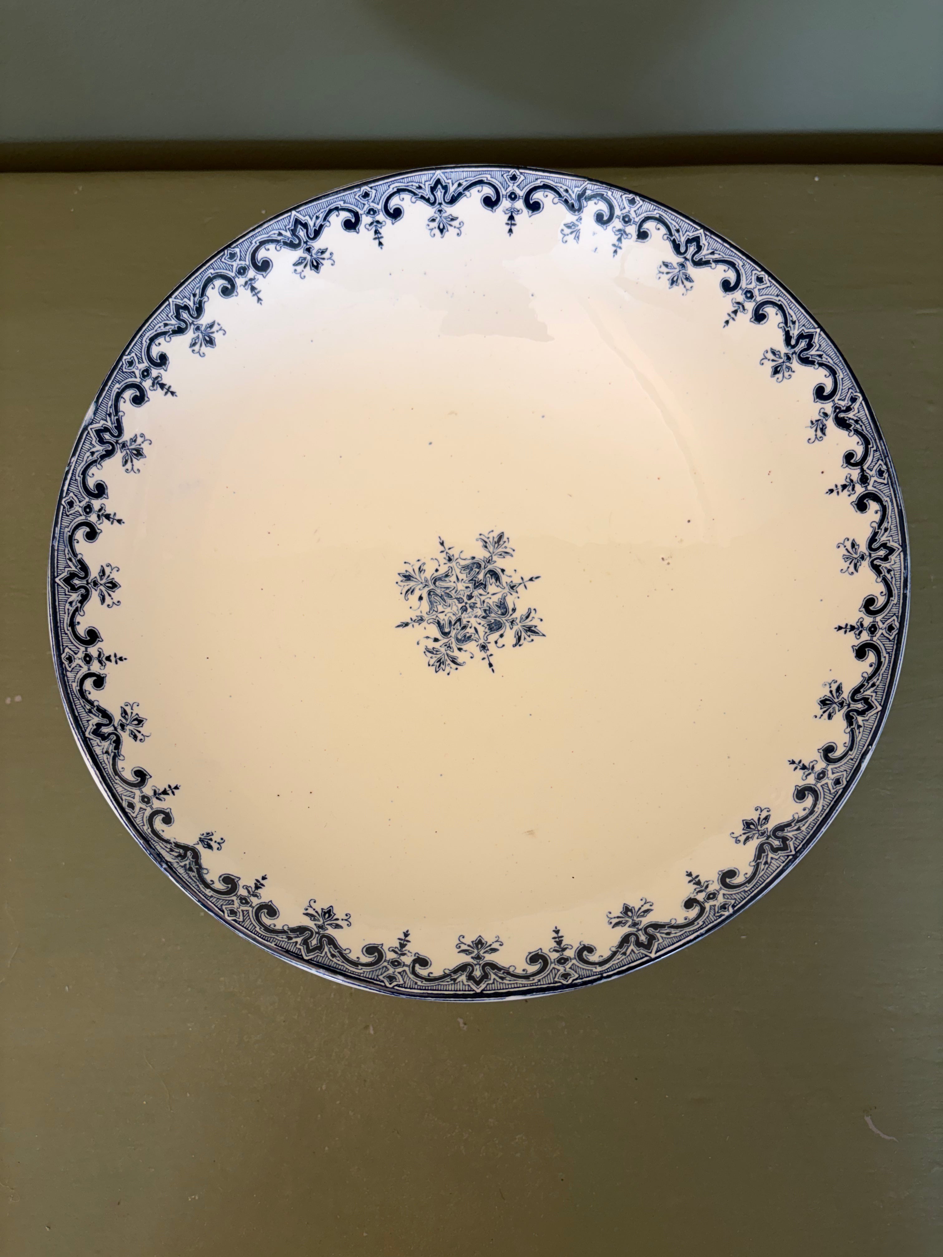 Fransk opsats, Ø25,5 cm