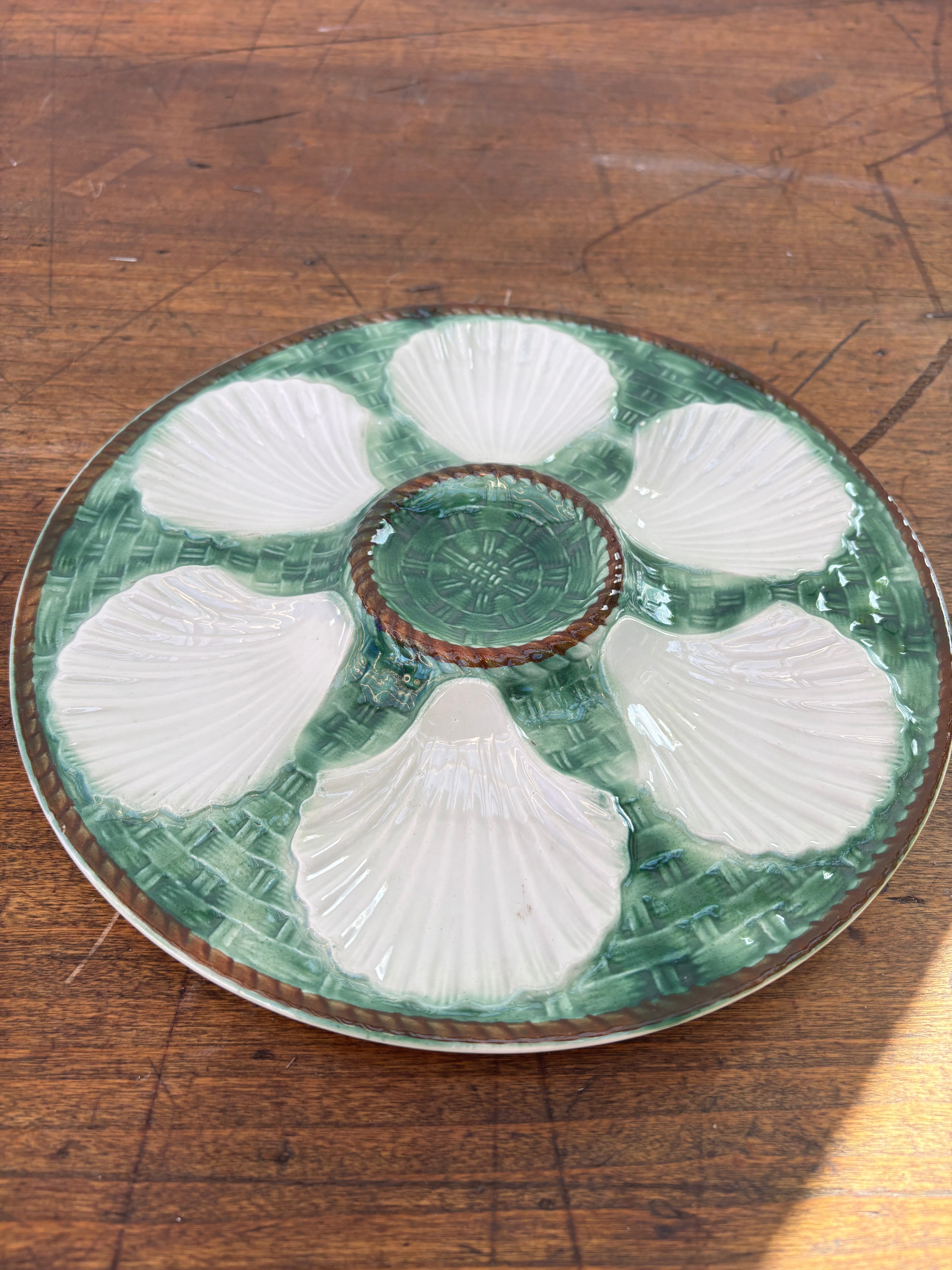 Oyster plate Ø24.5 cm