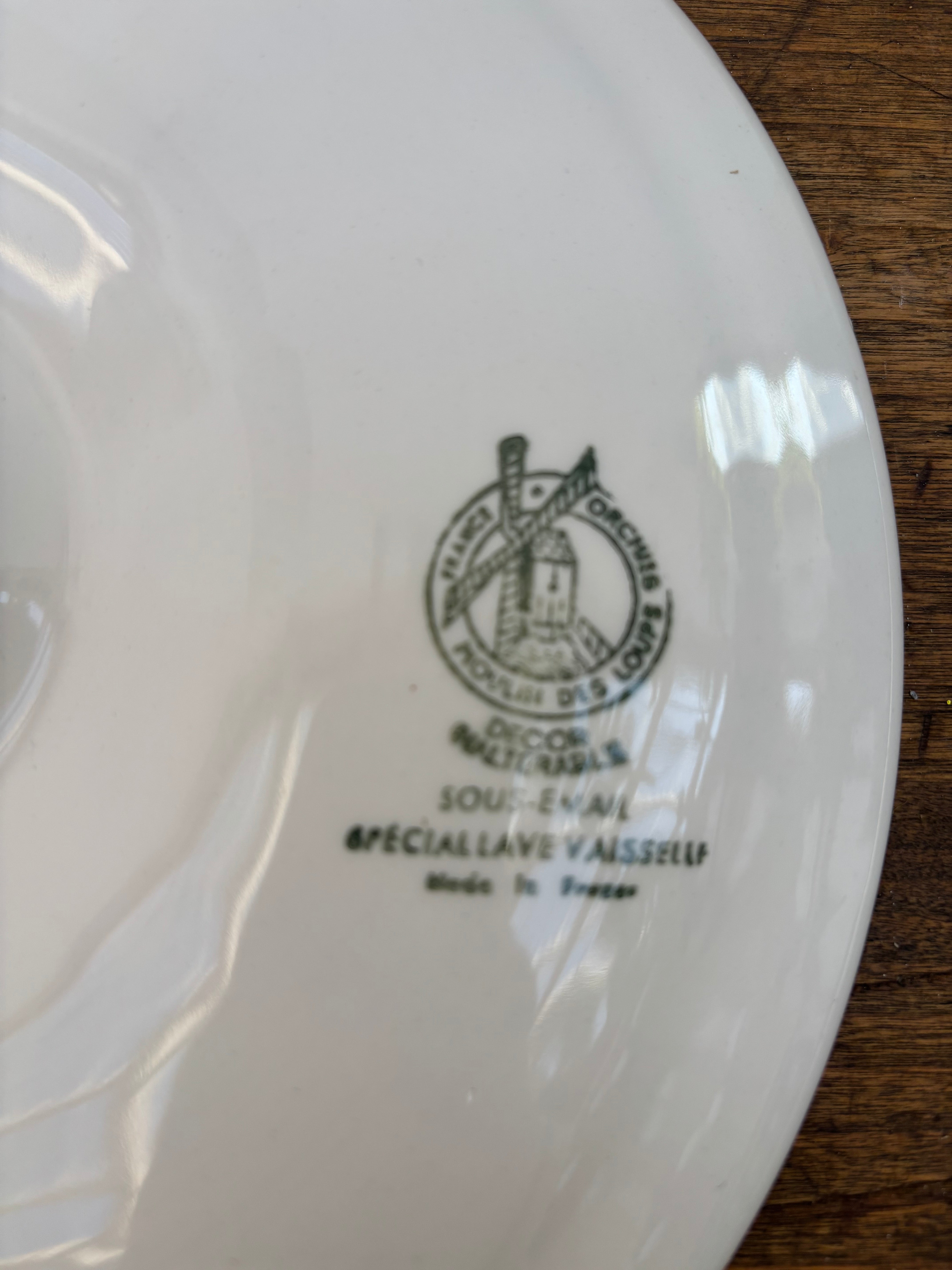 Oyster plate Ø24.5 cm