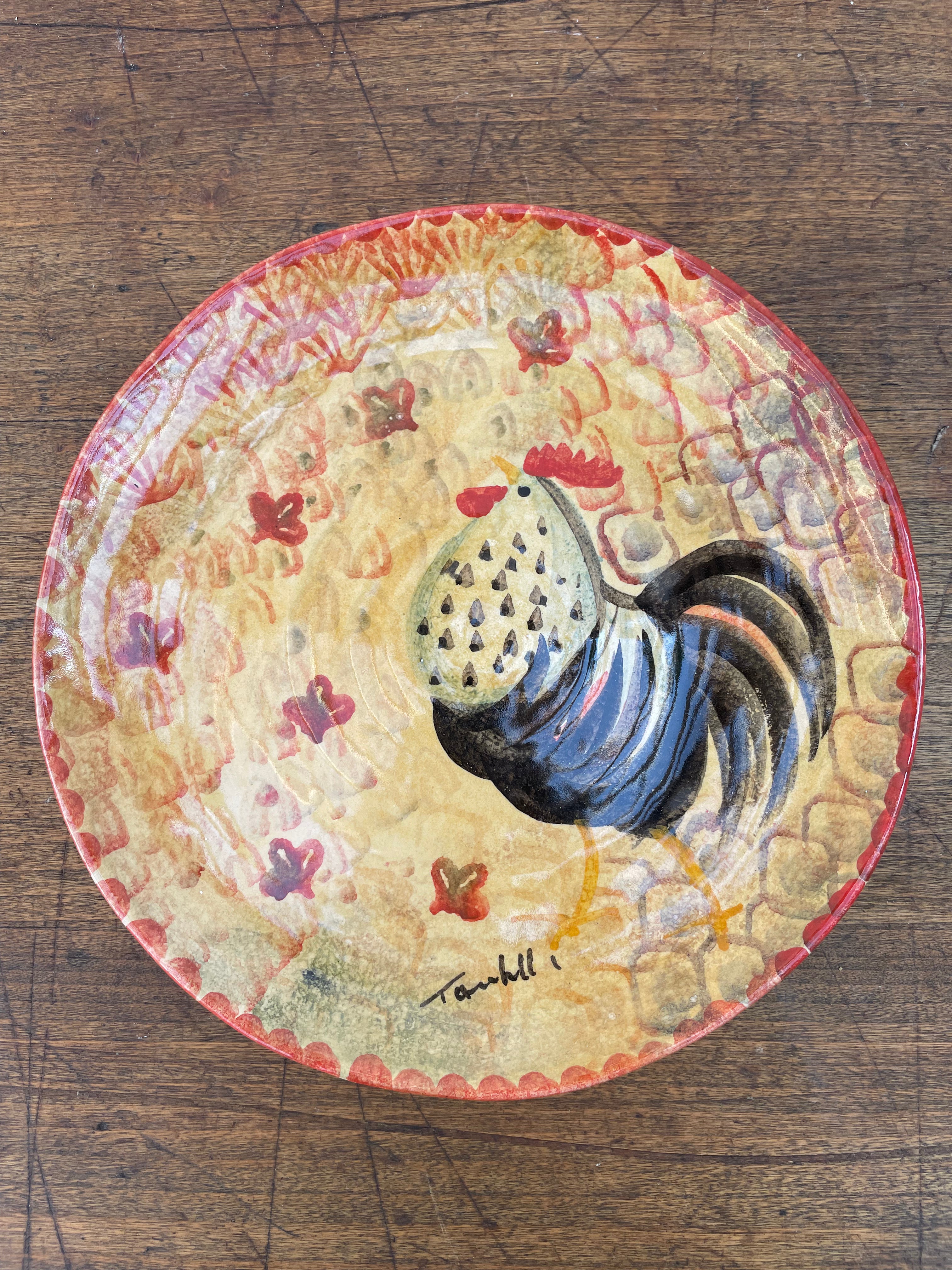 Italian plate, Ø27 cm
