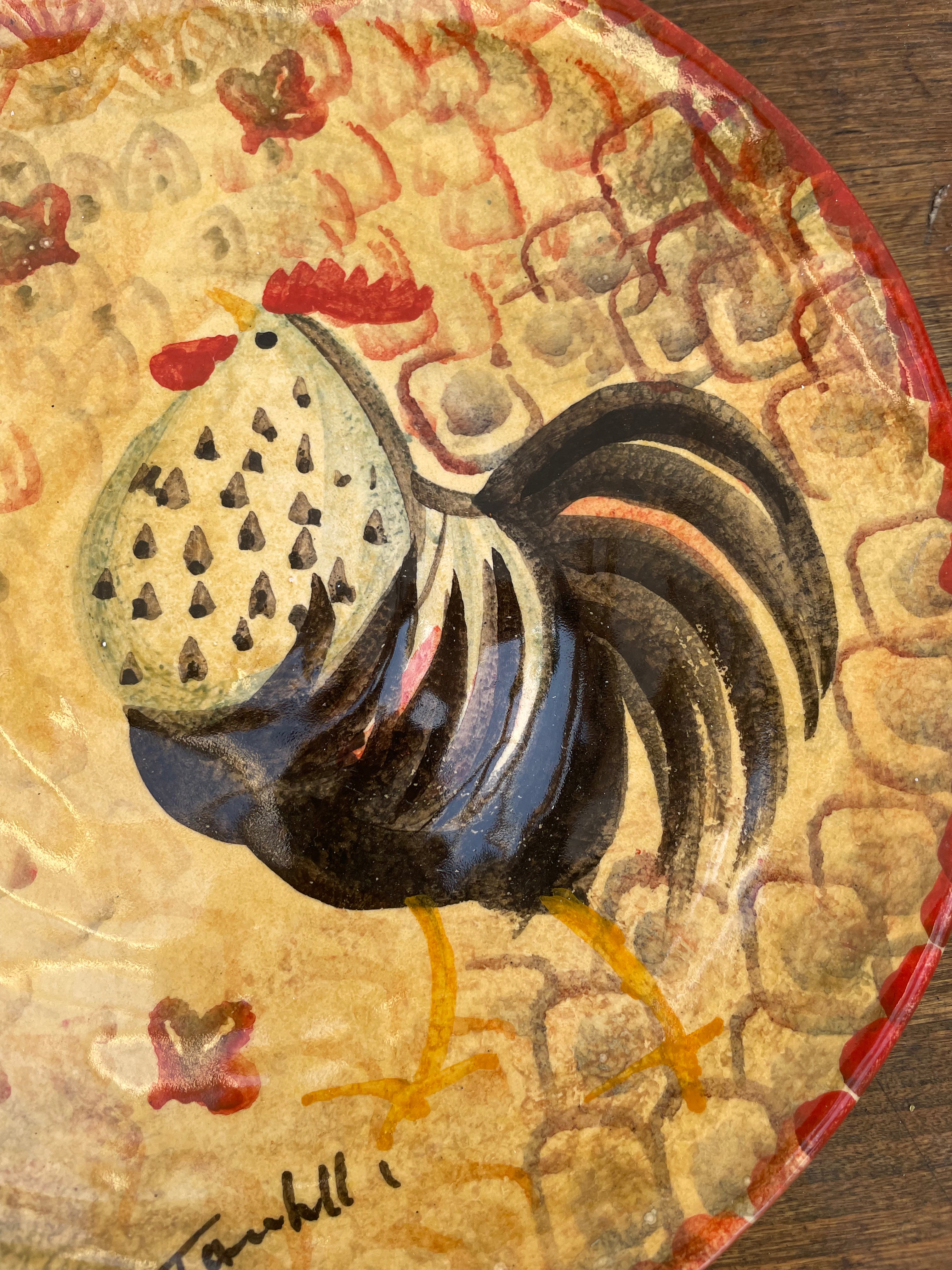 Italian plate, Ø27 cm