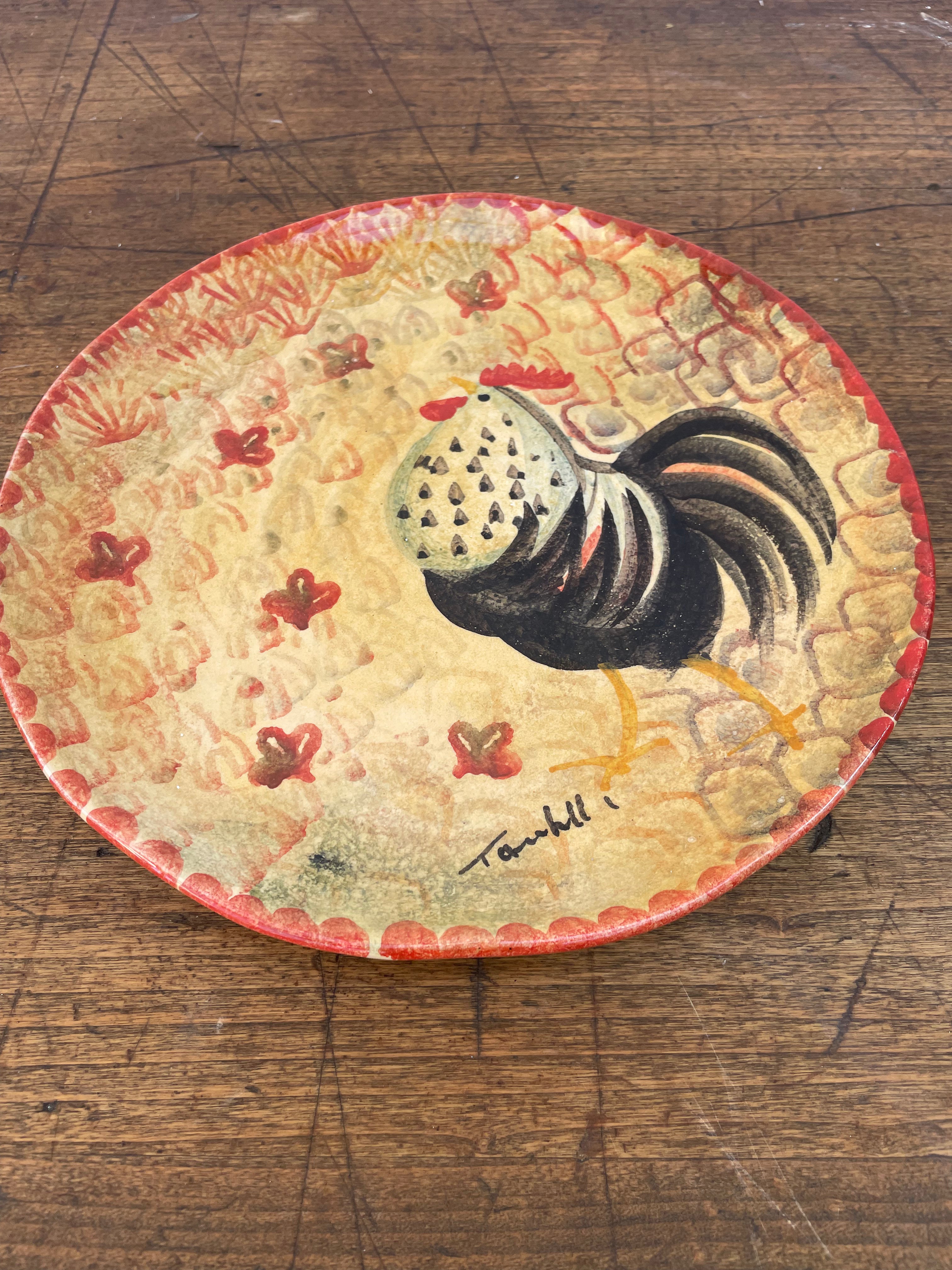 Italian plate, Ø27 cm