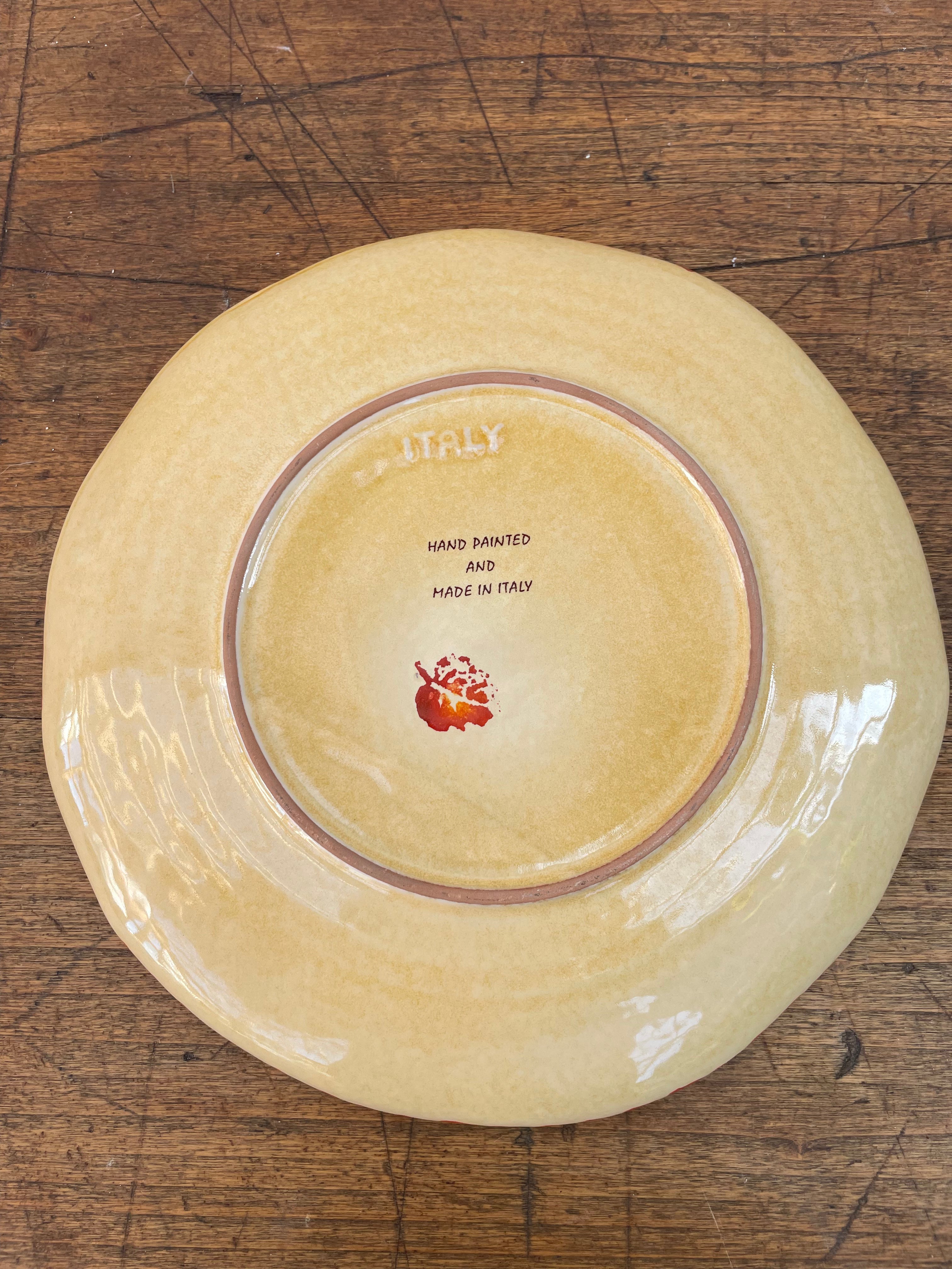 Italian plate, Ø27 cm