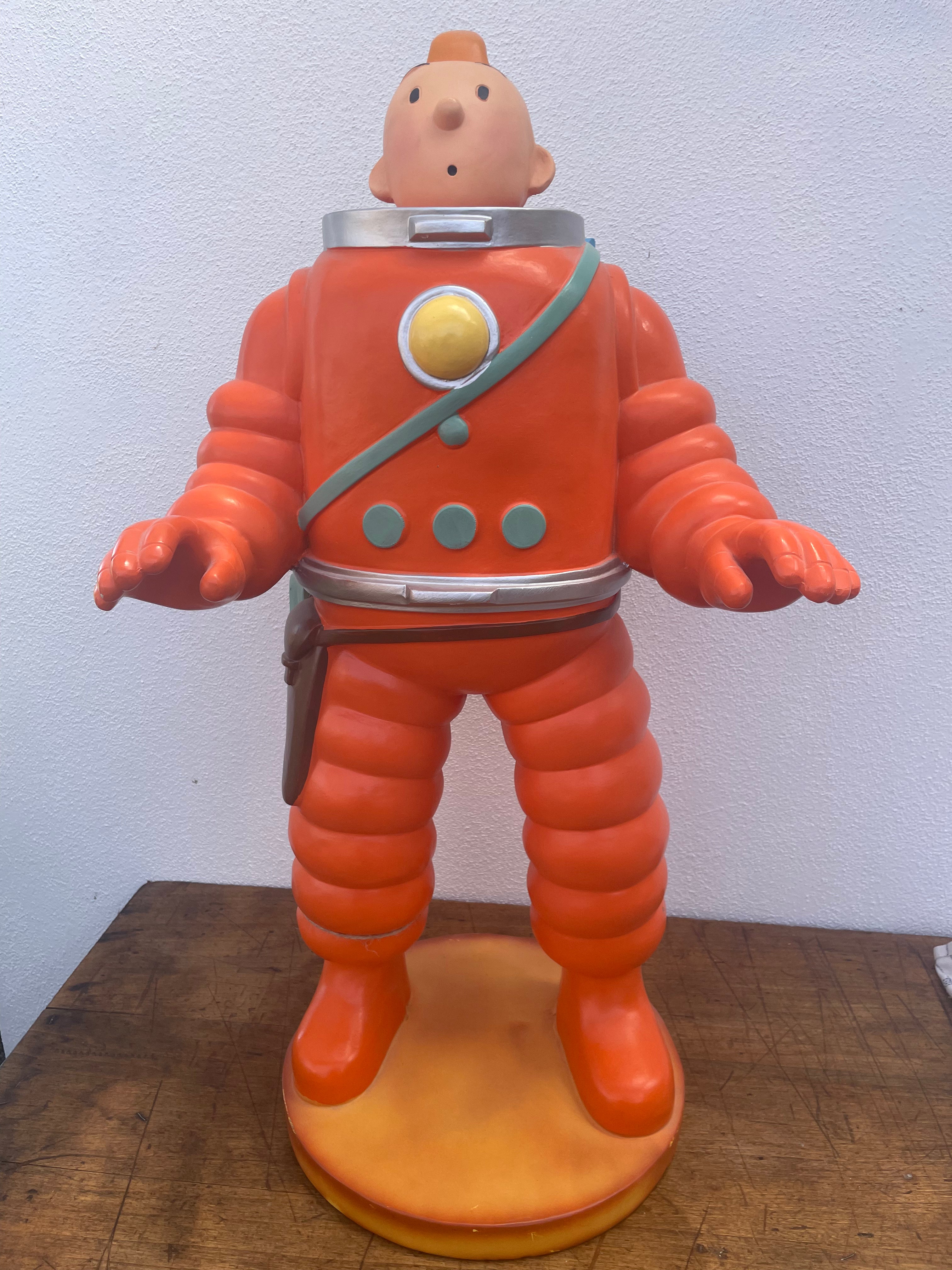 Tintin on the Moon