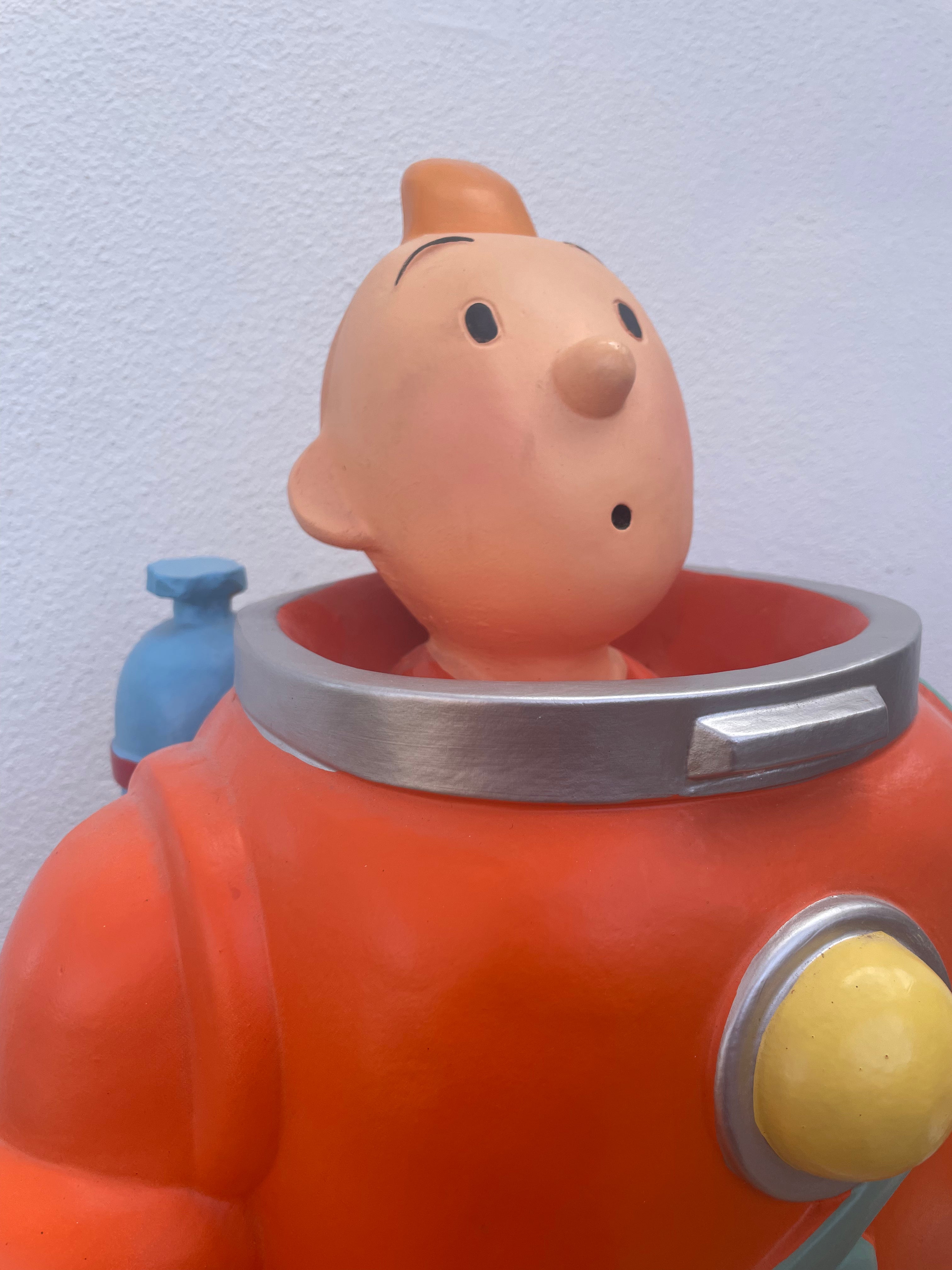 Tintin on the Moon