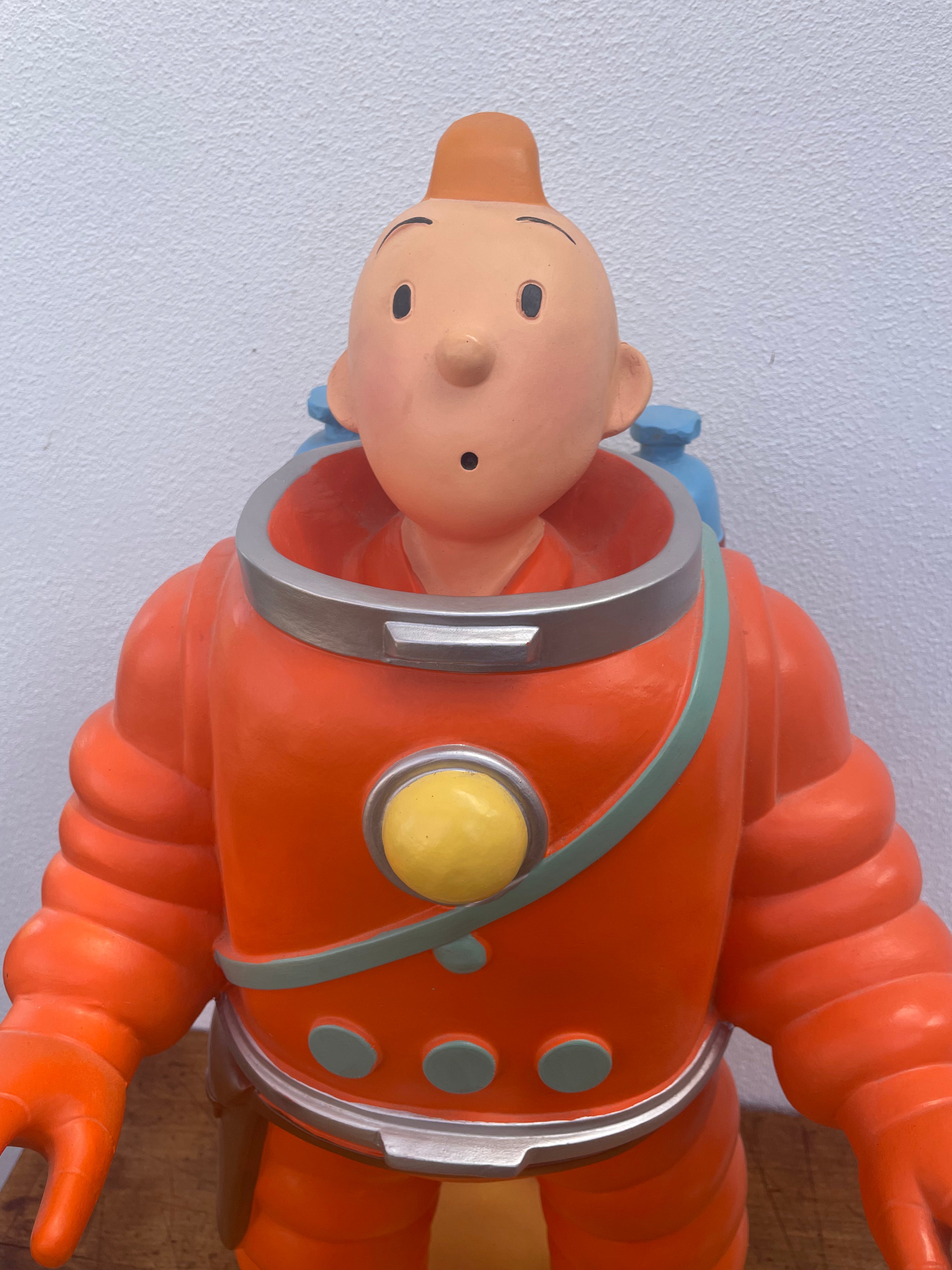 Tintin on the Moon